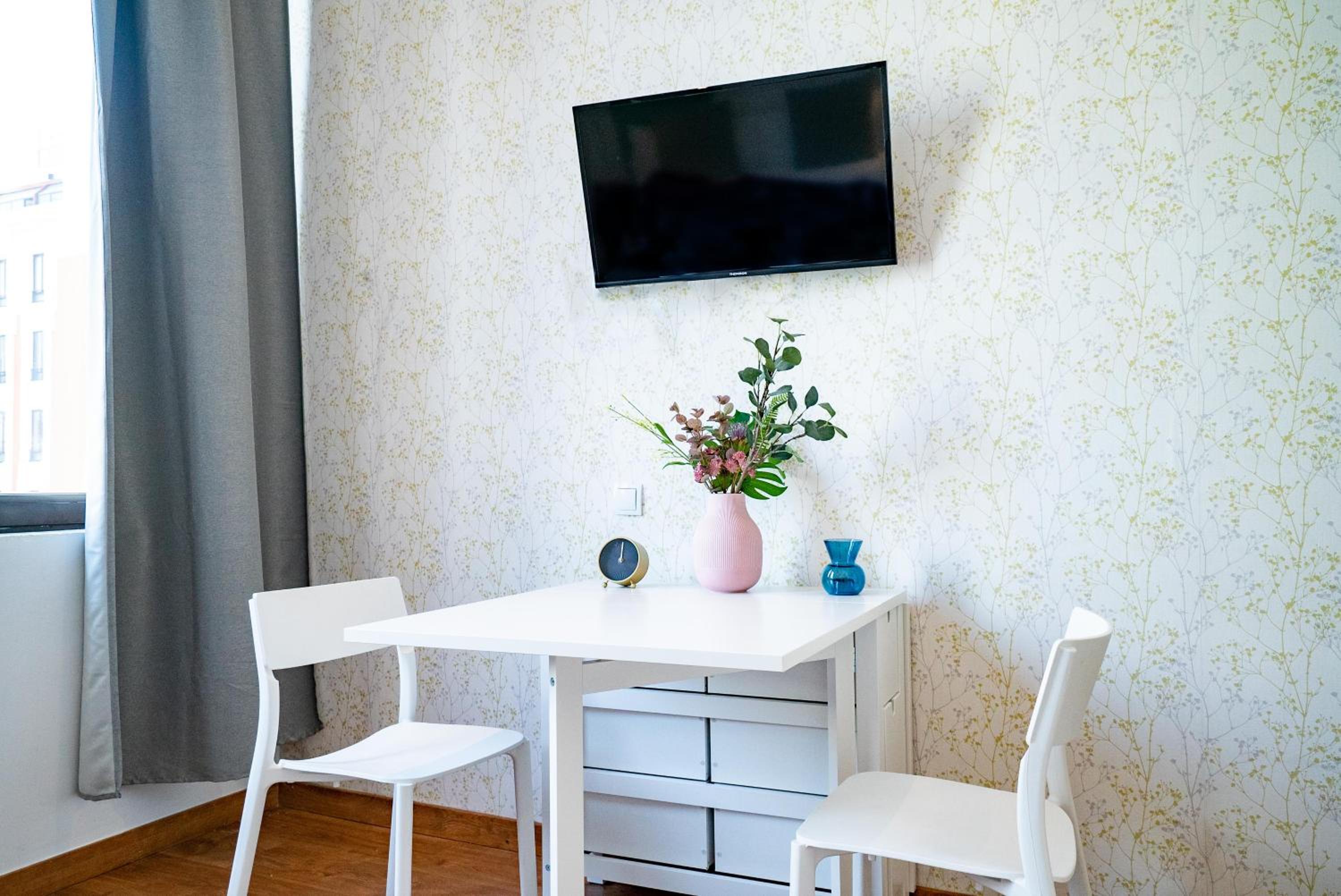 Studio with city views