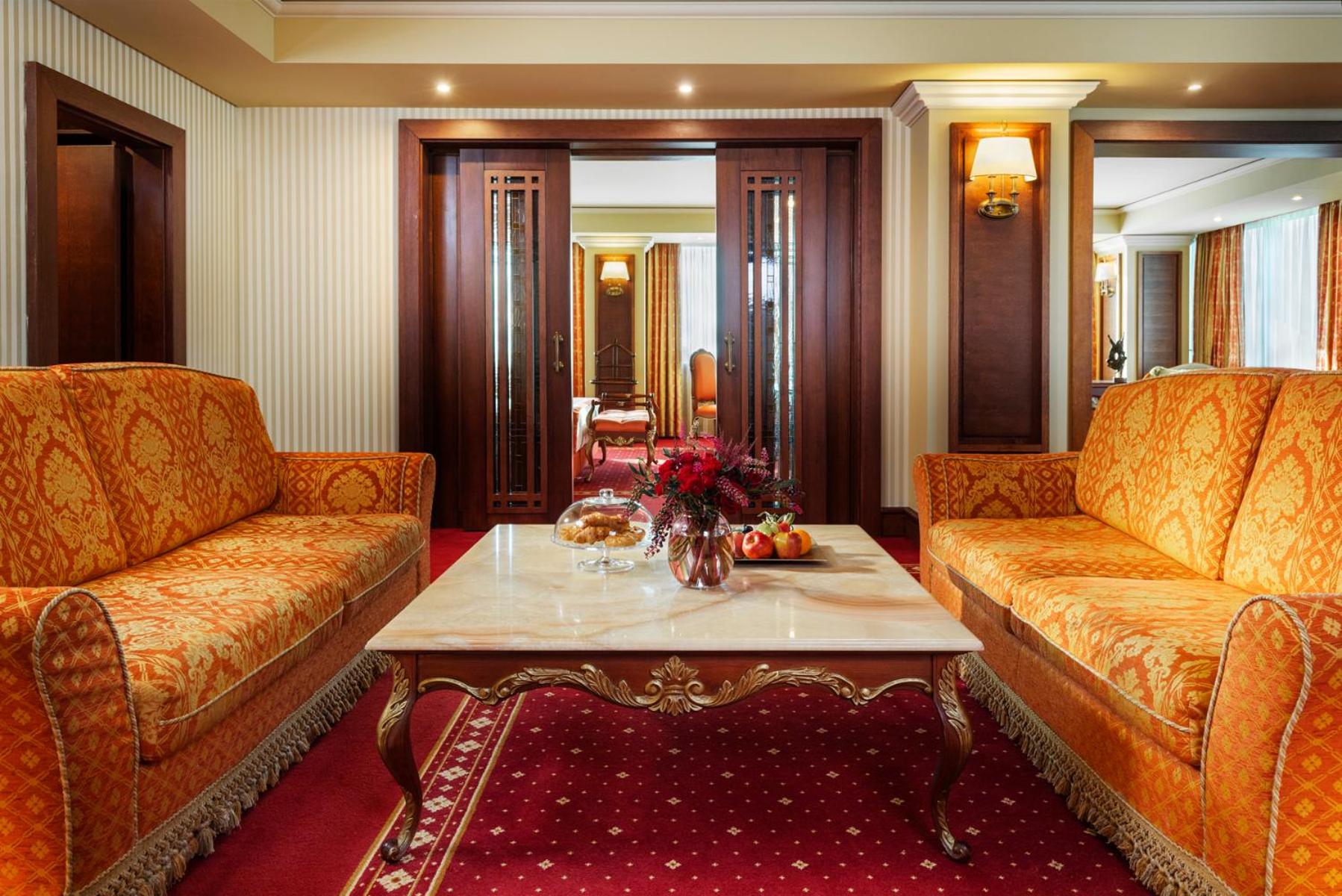Grand Suite with a Master King Bedroom, Living Room and Separate Working Area