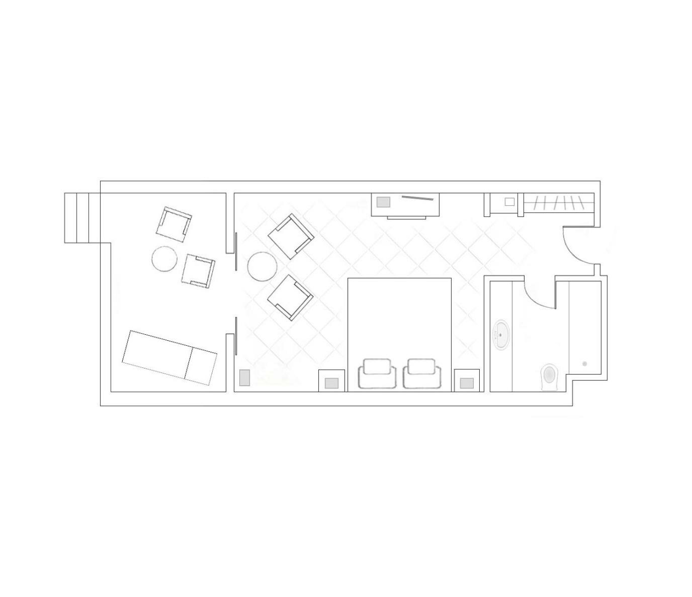 Terrace Sea View Room