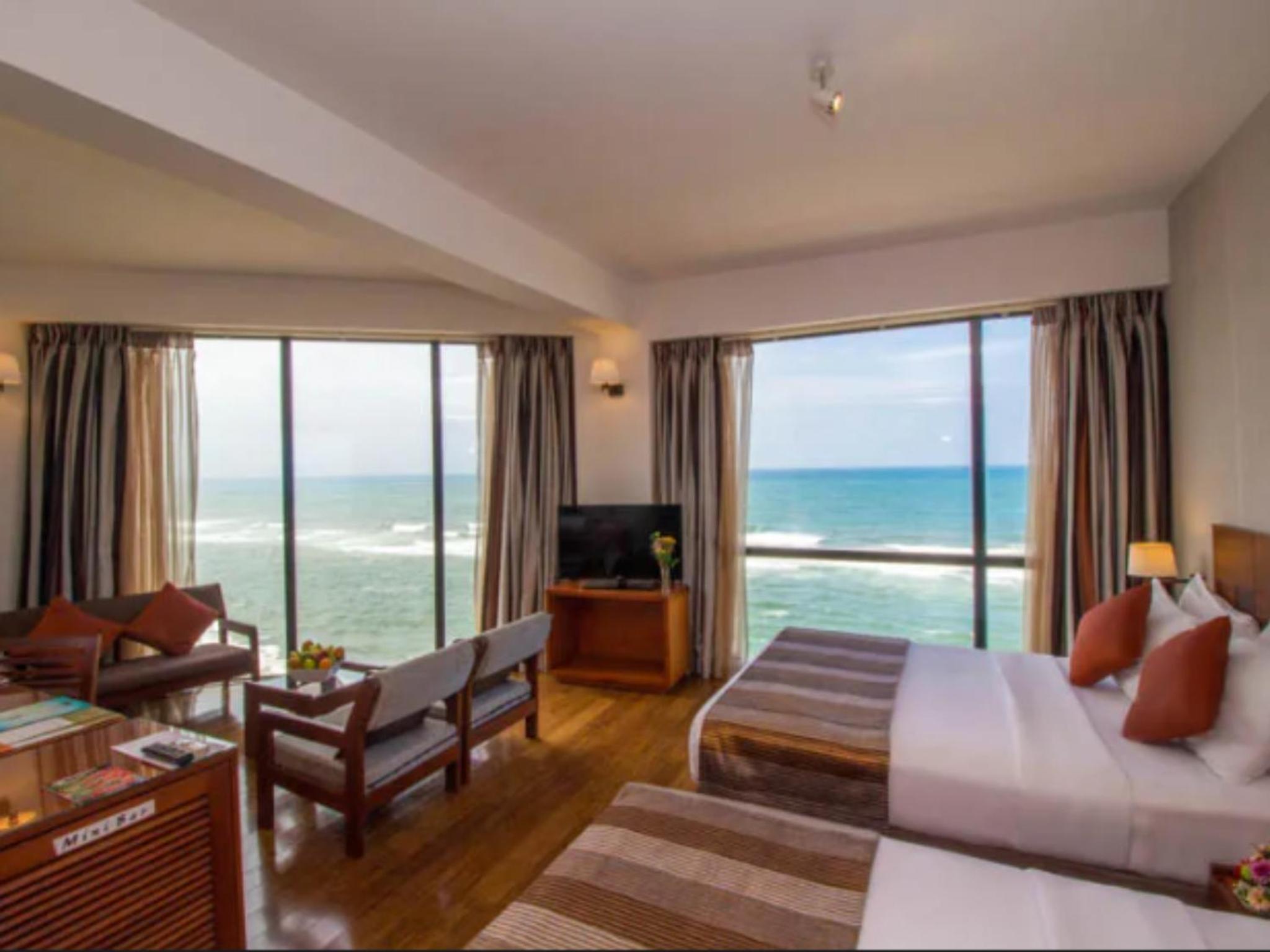 Family Room with Ocean View - Early Check-in at 11 AM & Late Check-out at 2 PM (on Availability), 15% Discount on Food & Beverage and 10% Discount on Spa