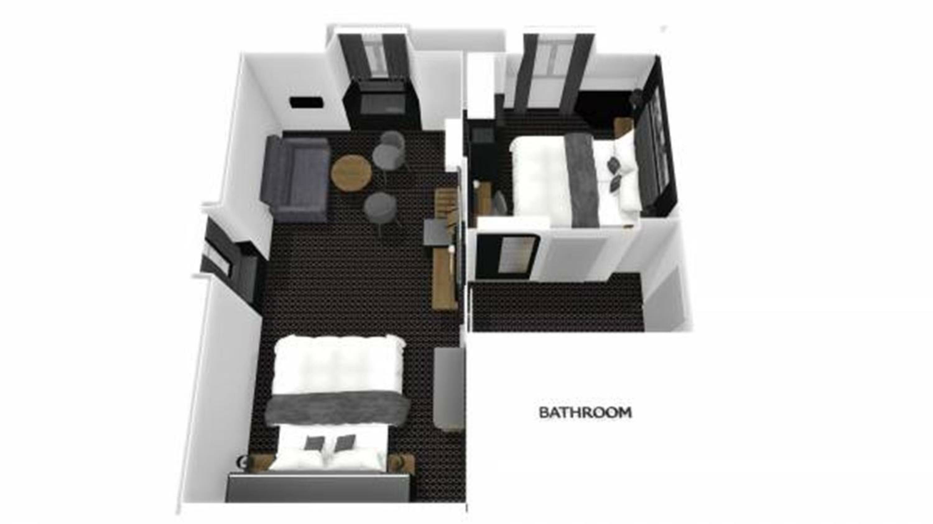 Two-Bedroom Suite with River View