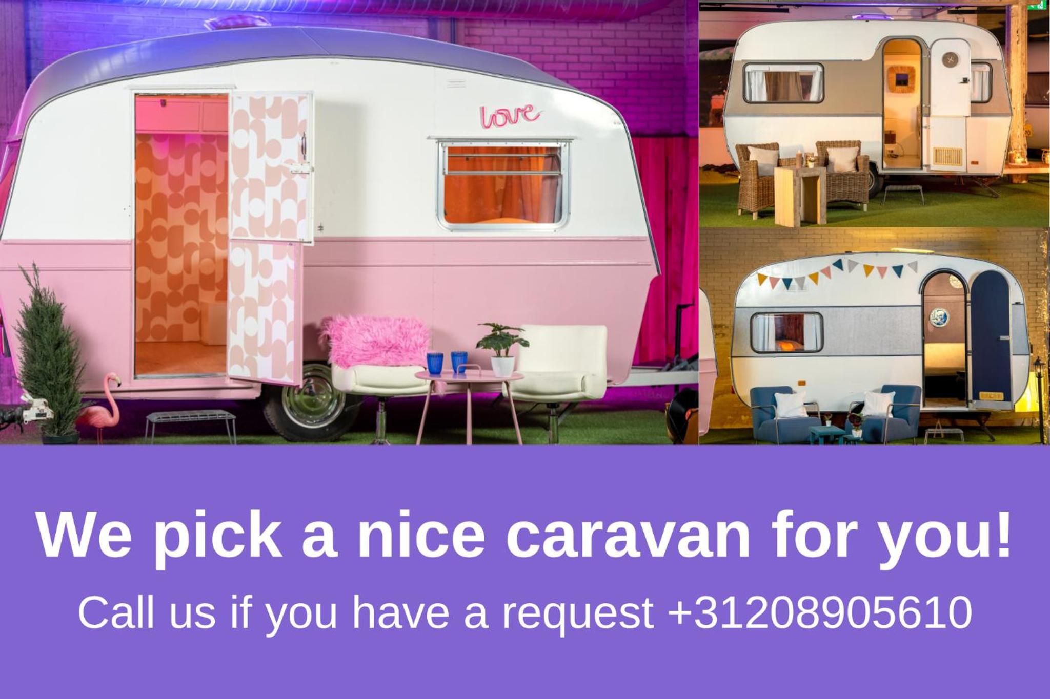 Modern Vintage Caravan