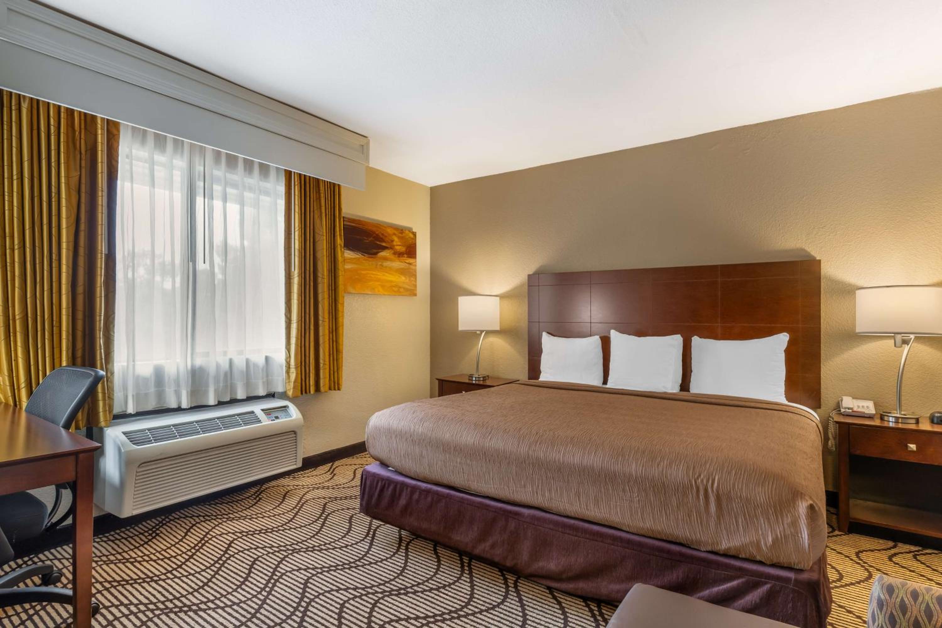 King Room with Roll-In Shower - Disability Access