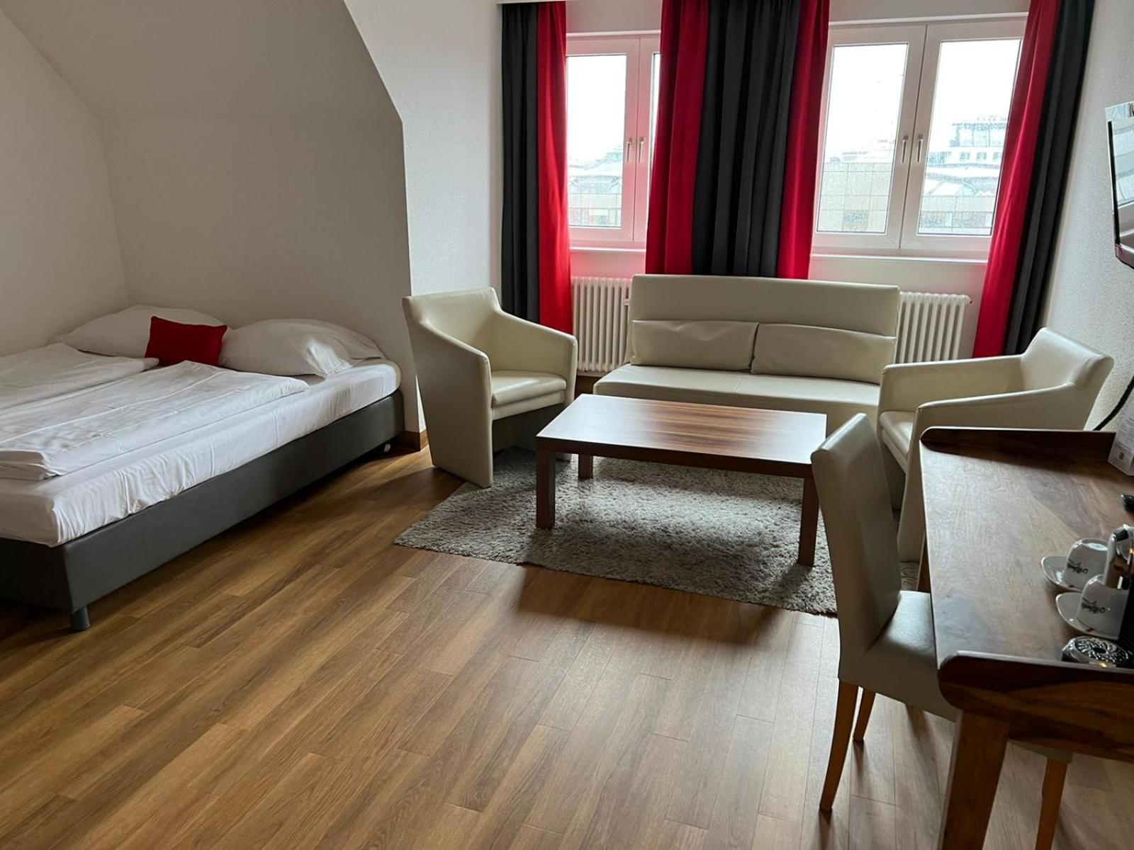 Family Room with One Double Bed and Two Single Beds