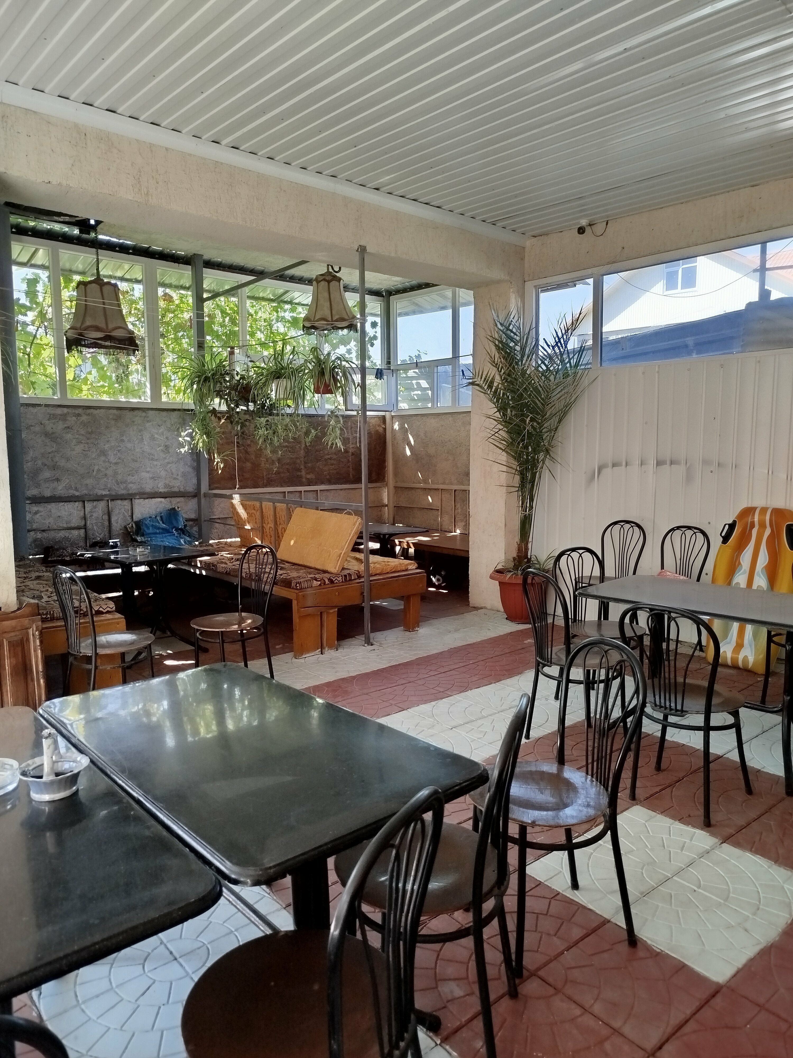 Двухместный номер с 1 кроватью или 2 отдельными кроватями и общей ванной комнатой