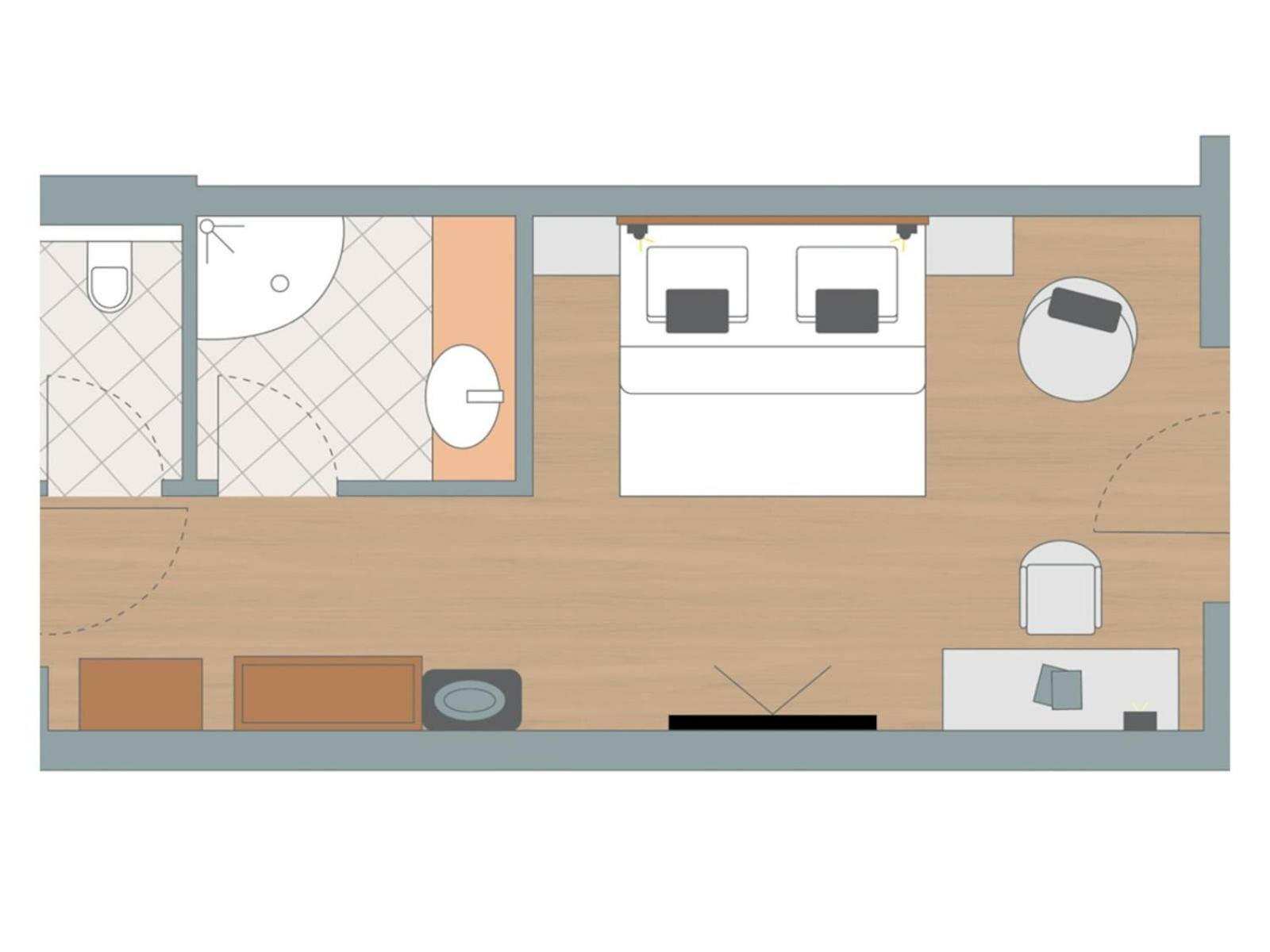Double Room with Mountain View
