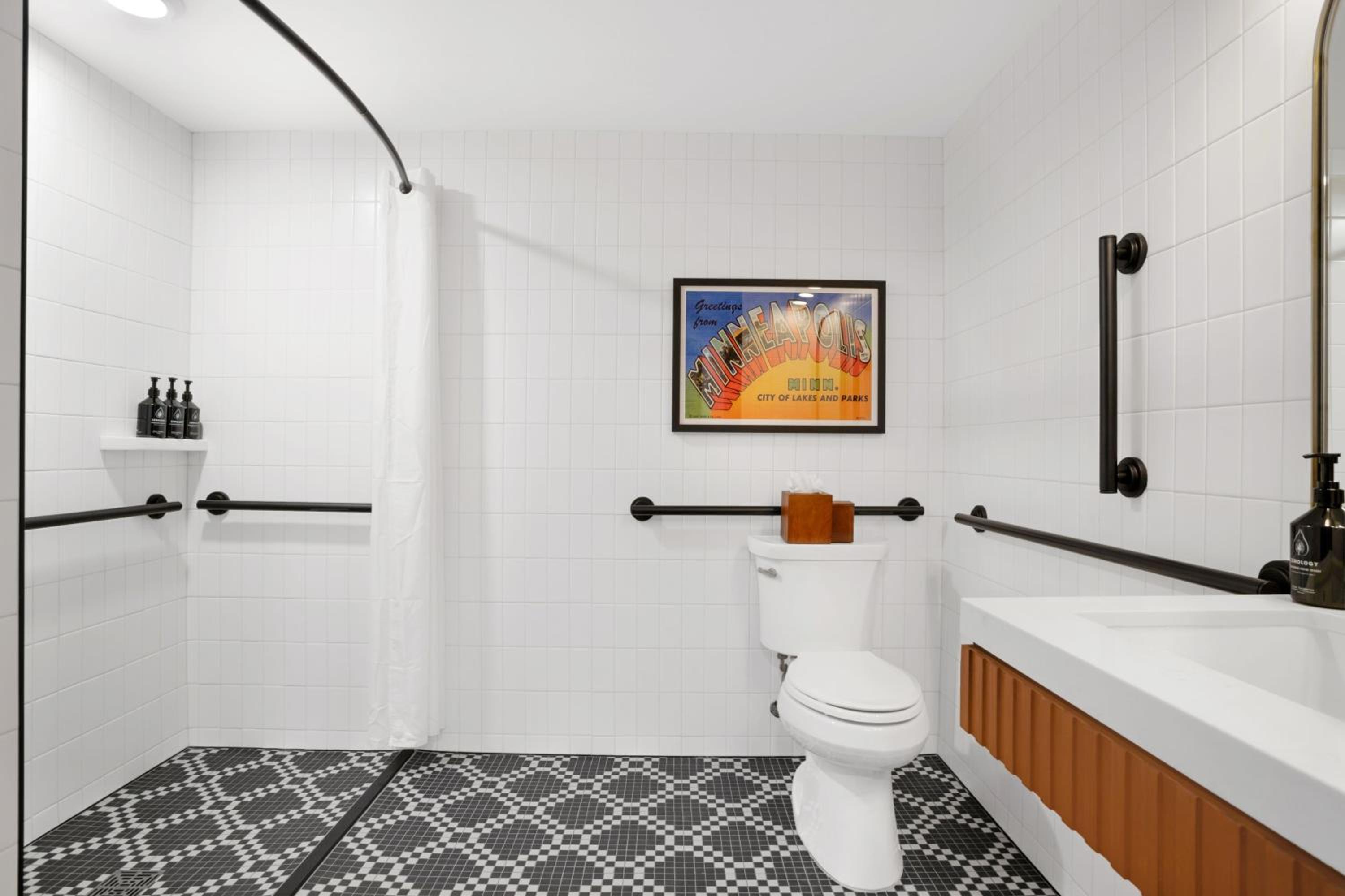 Queen Room with Two Queen Beds and Roll in Shower - Mobility Accessible