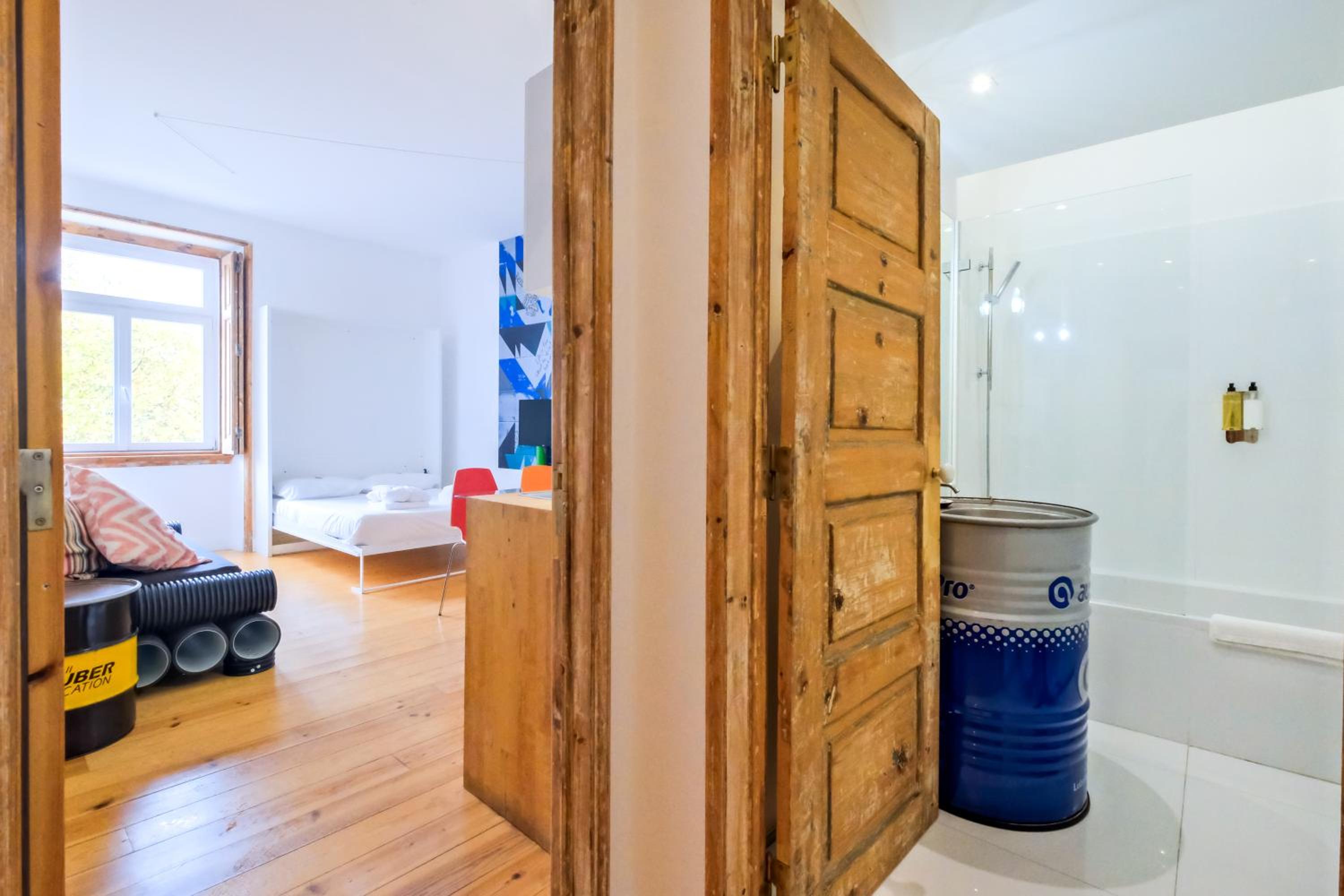 One-Bedroom Apartment with Terrace and City View