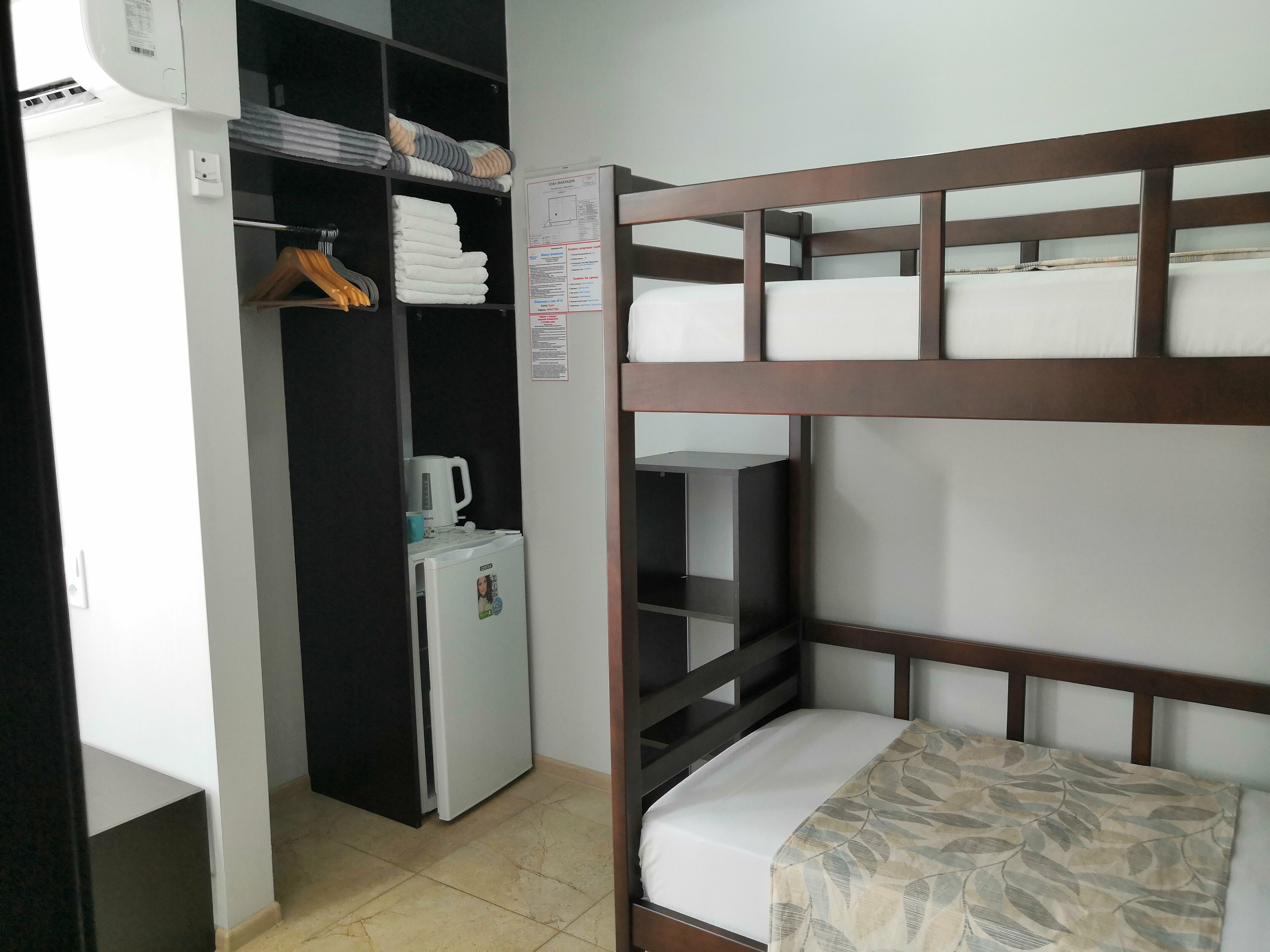 Стандартный четырехместный номер