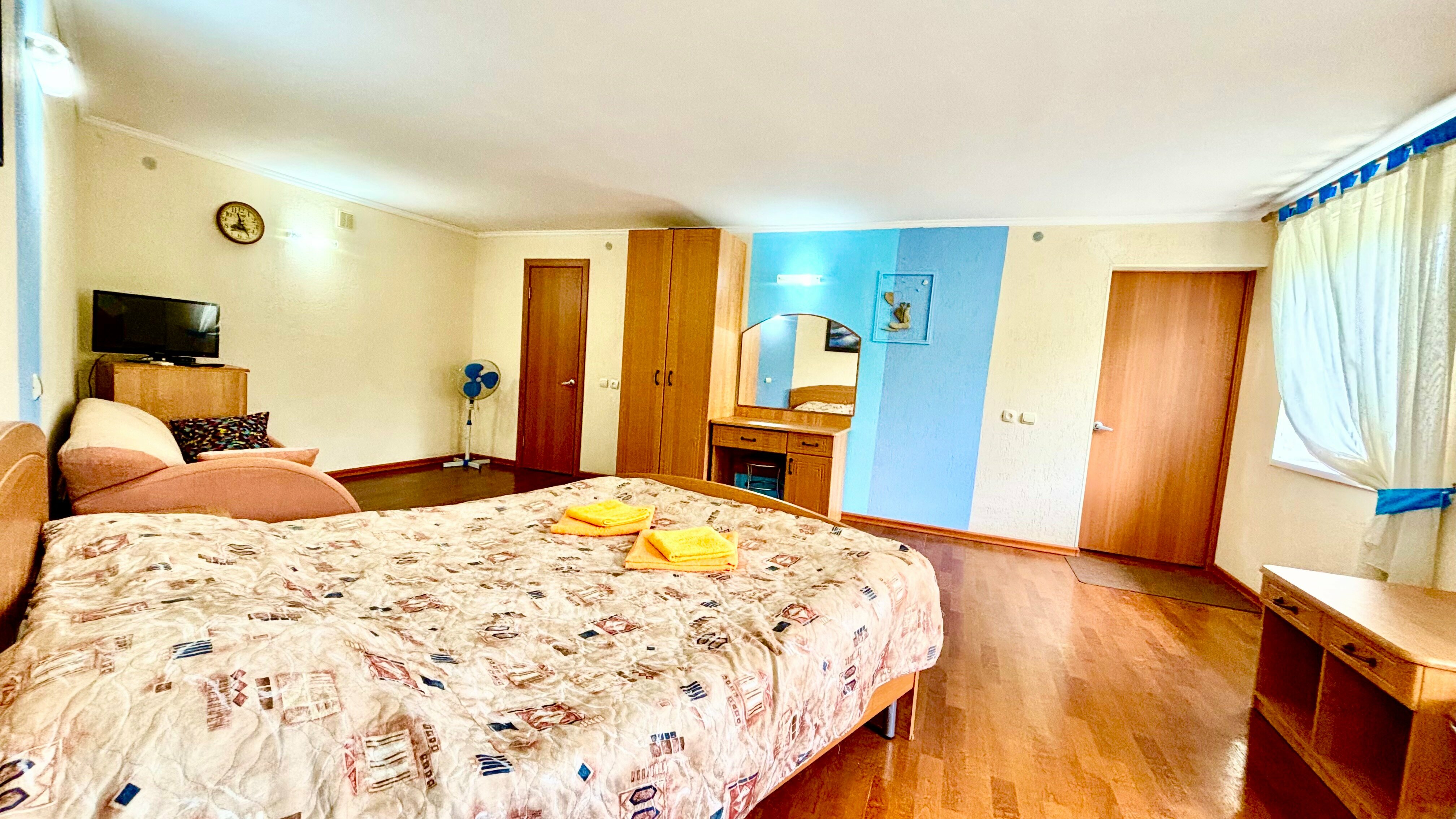 Двухместный номер с 1 кроватью и видом на горы