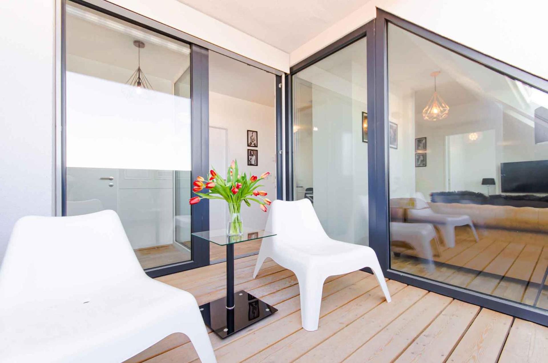 Two-Bedroom Apartment with Terrace