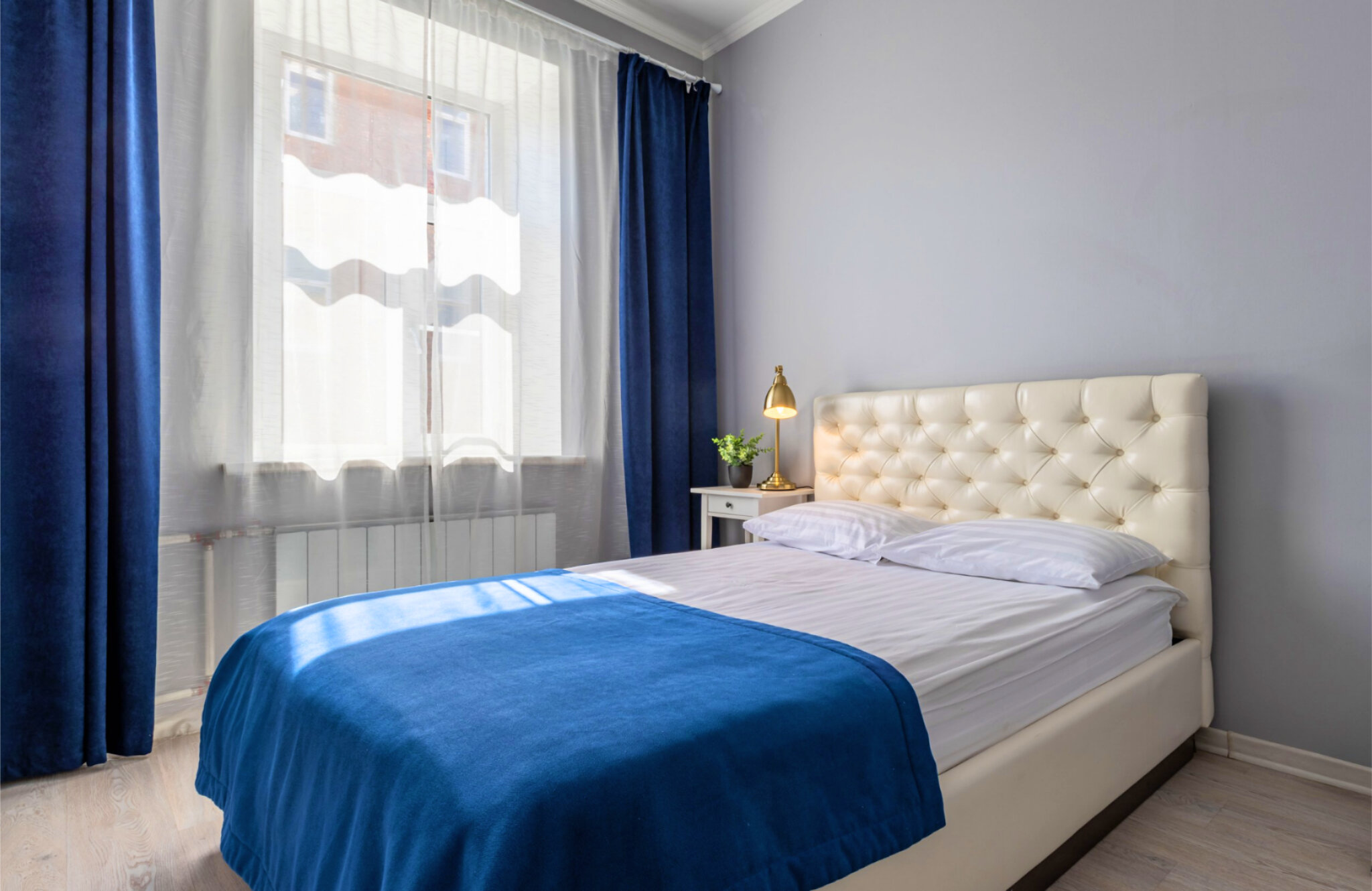 Трёхкомнатные апартаменты с кухней