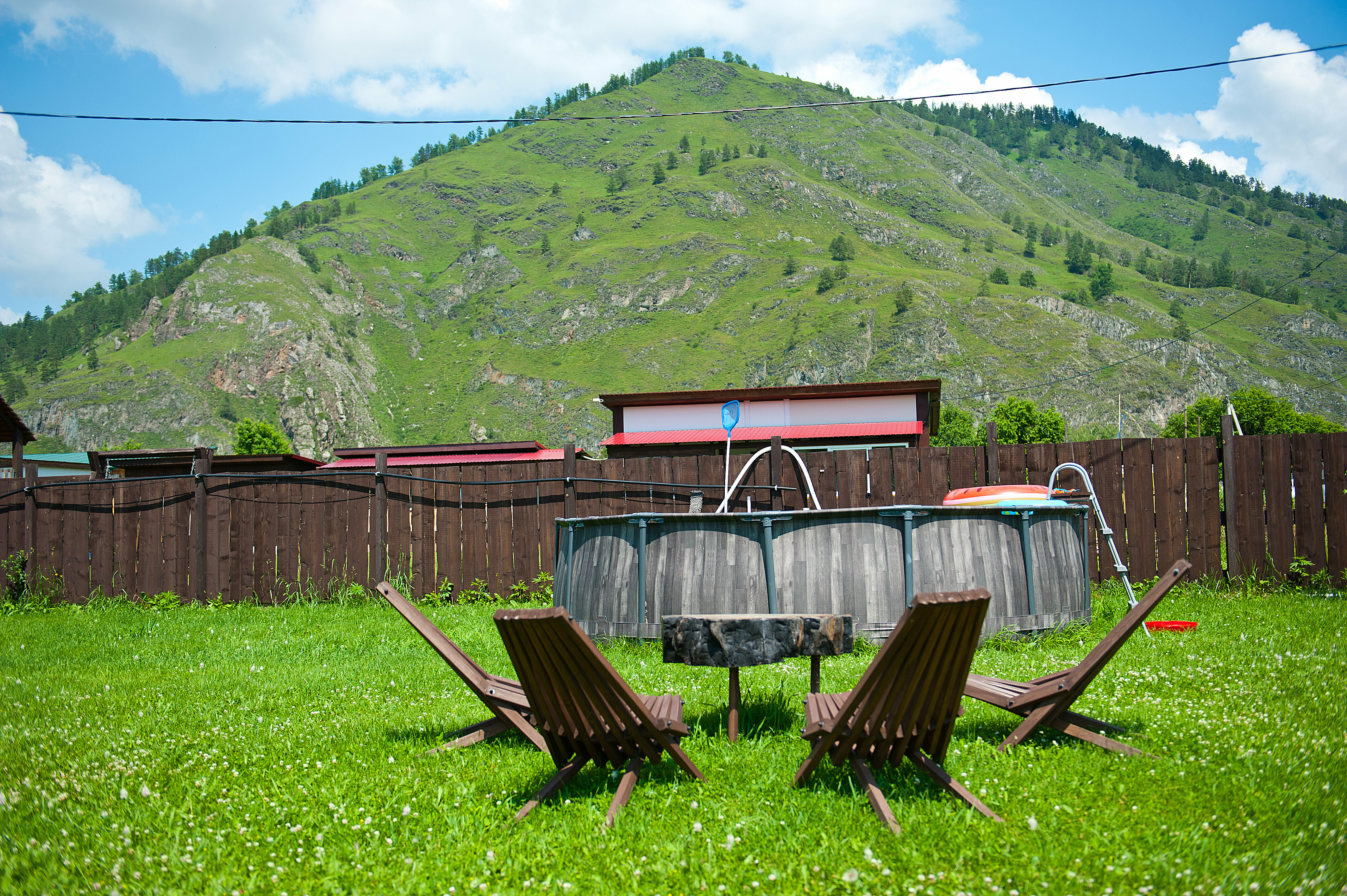 Дом с видом на горы