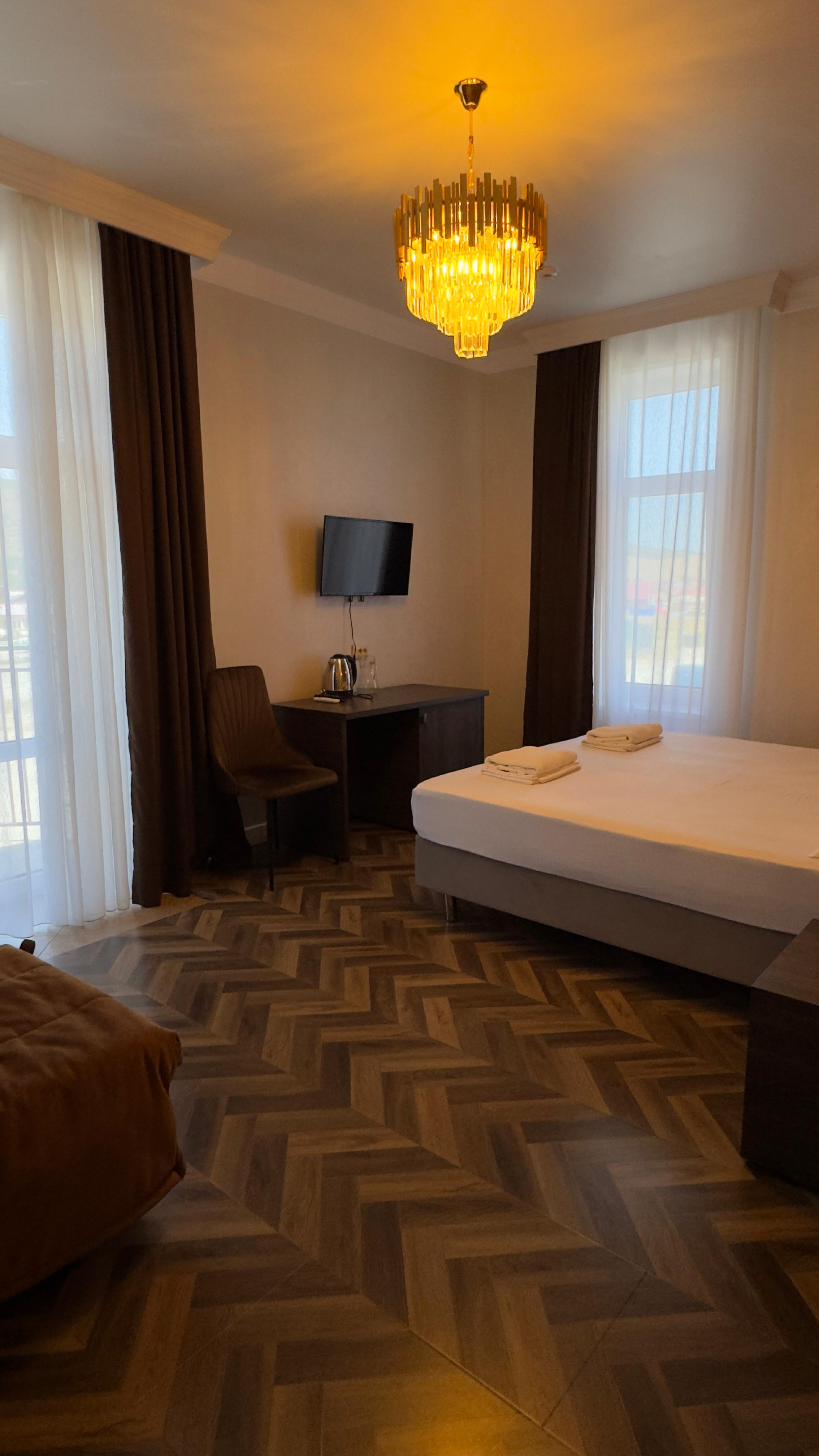 Двухместный номер Делюкс с 1 кроватью и балконом