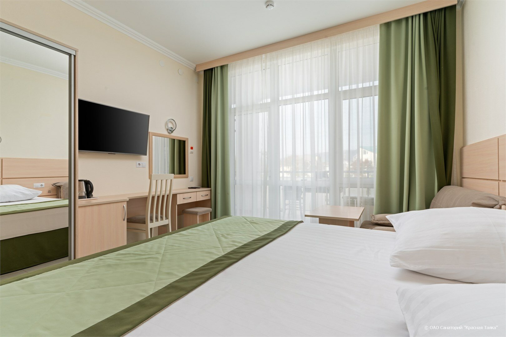 Двухместный номер с 1 кроватью