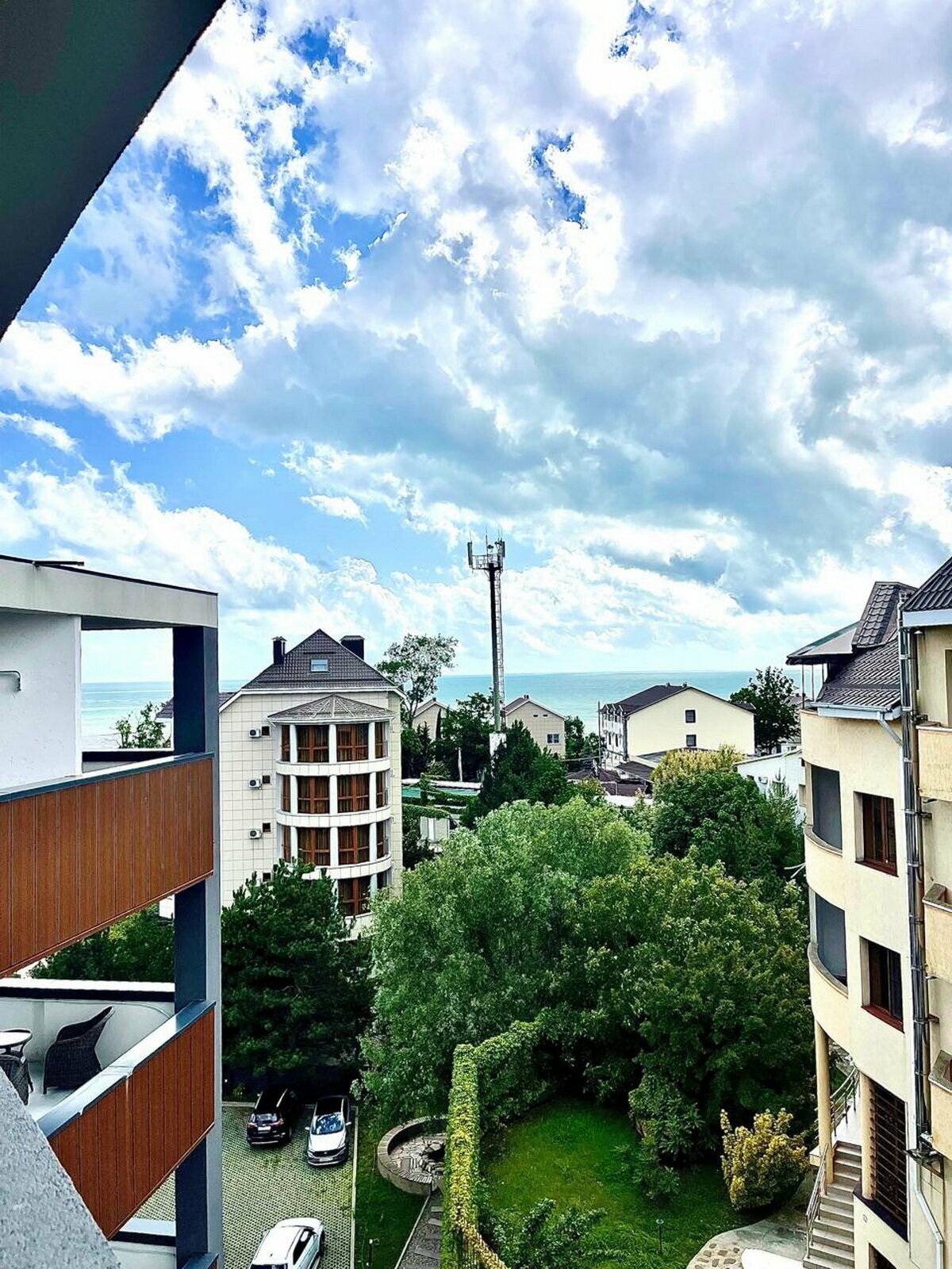 Апартаменты с видом на море