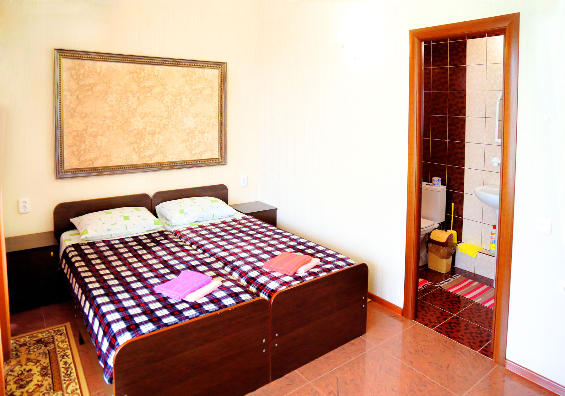 Двухместный номер с 1 кроватью или 2 отдельными кроватями