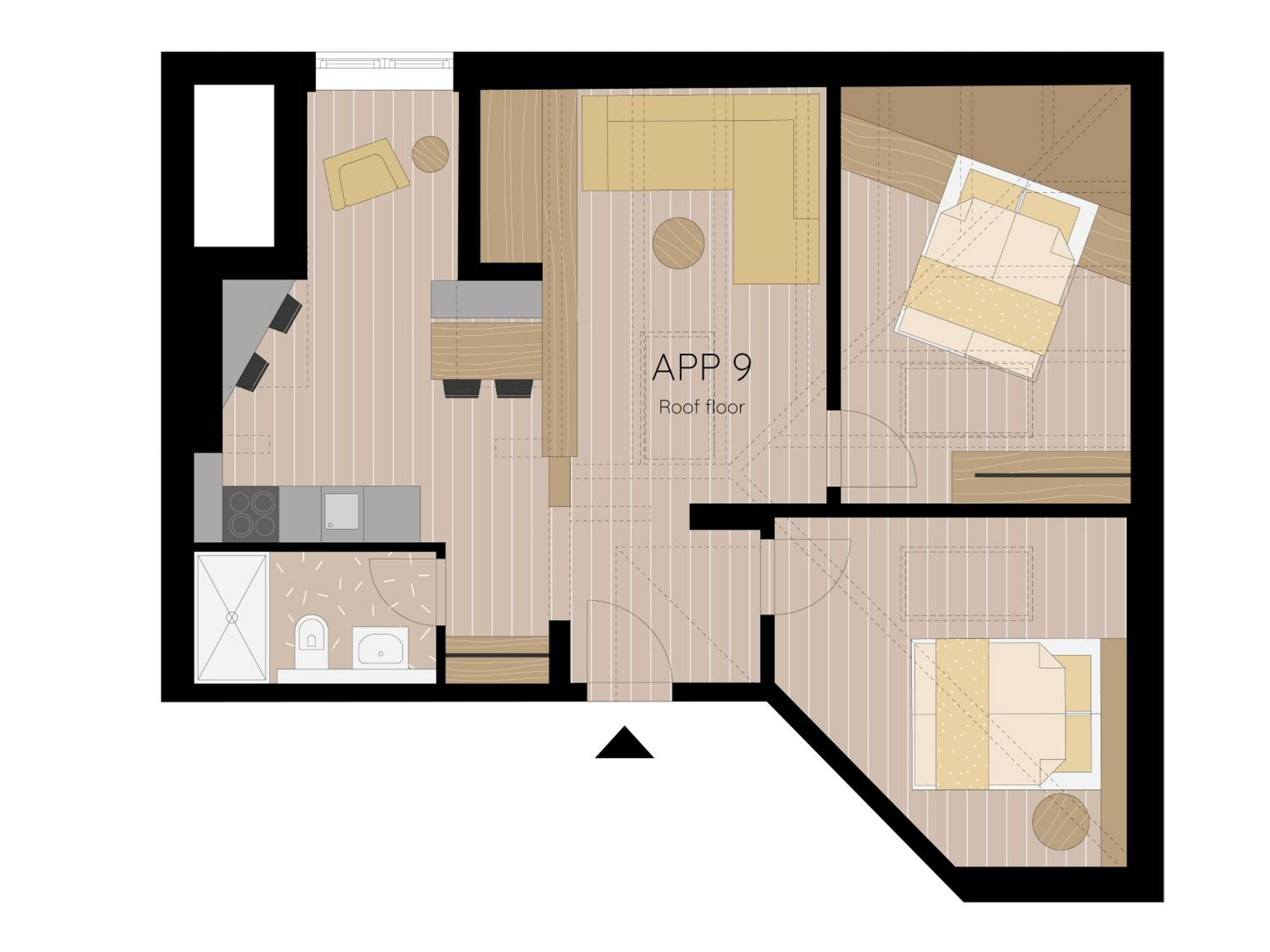 Deluxe Apartment - Attic (#9)