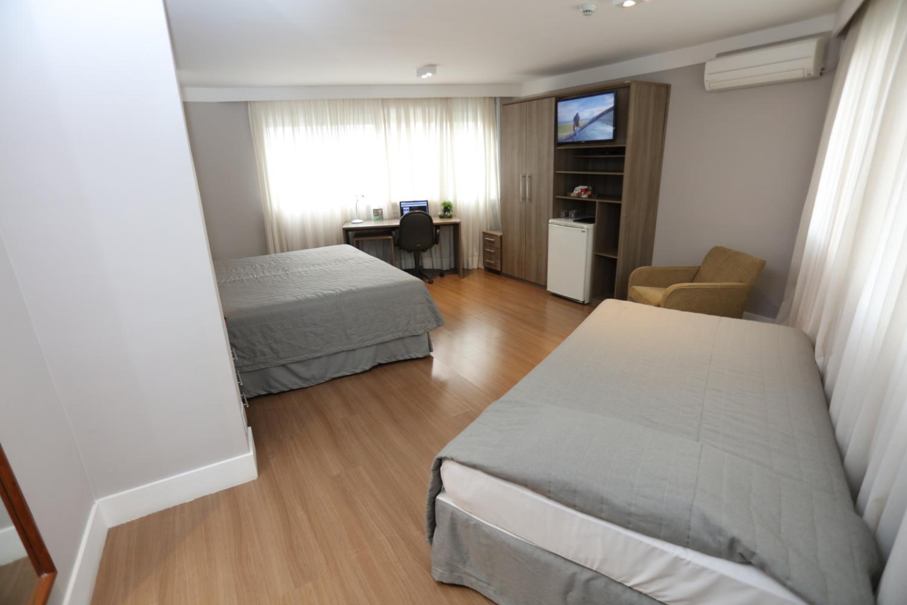 Triple Room with 1 Double and 1 Single Bed