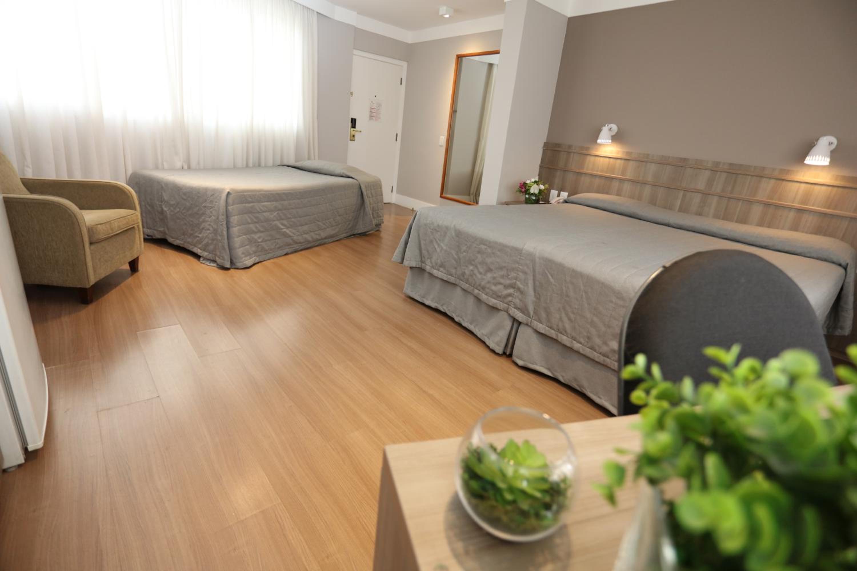 Triple Room with 1 Double and 1 Single Bed