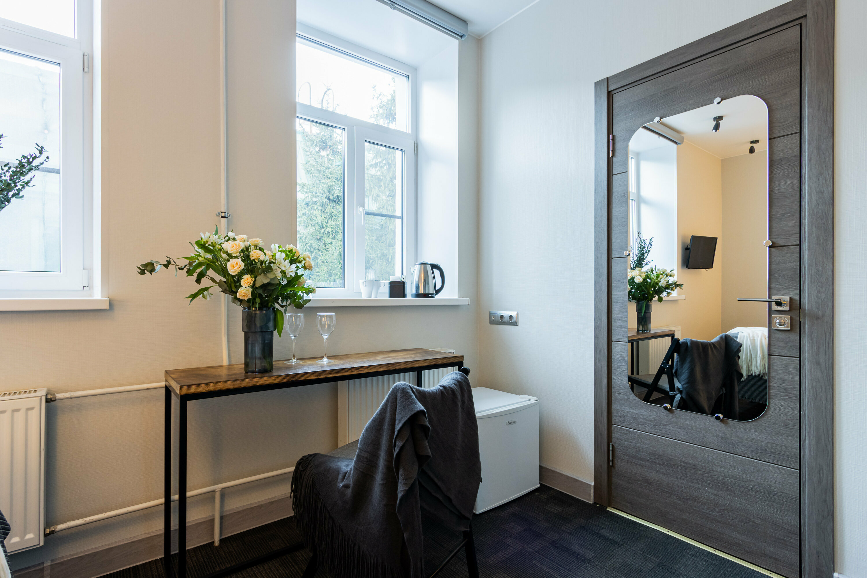 Улучшенный номер с кроватью размера «king-size» или 2 отдельными кроватями