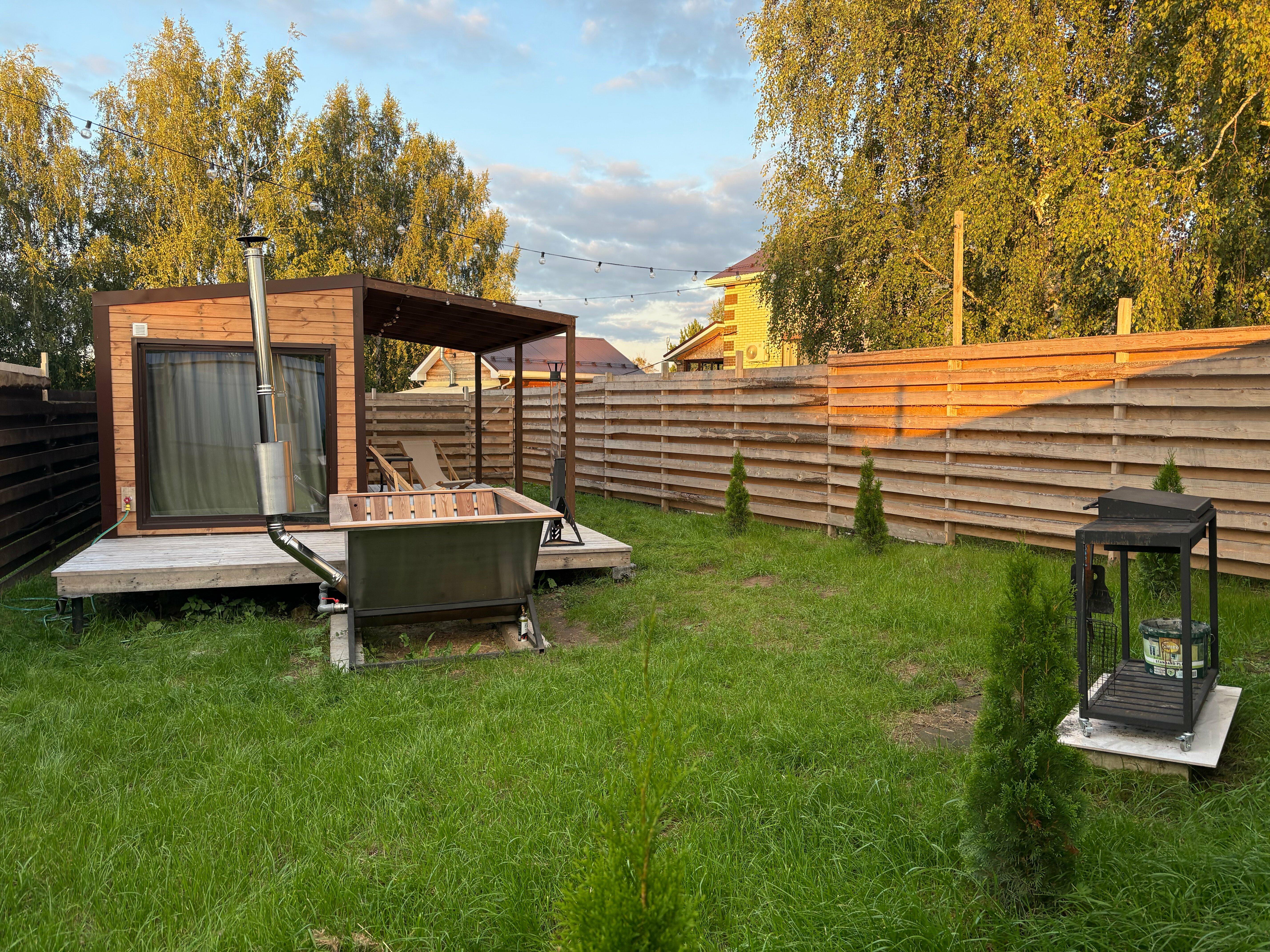 Двухместный номер с 1 кроватью и террасой