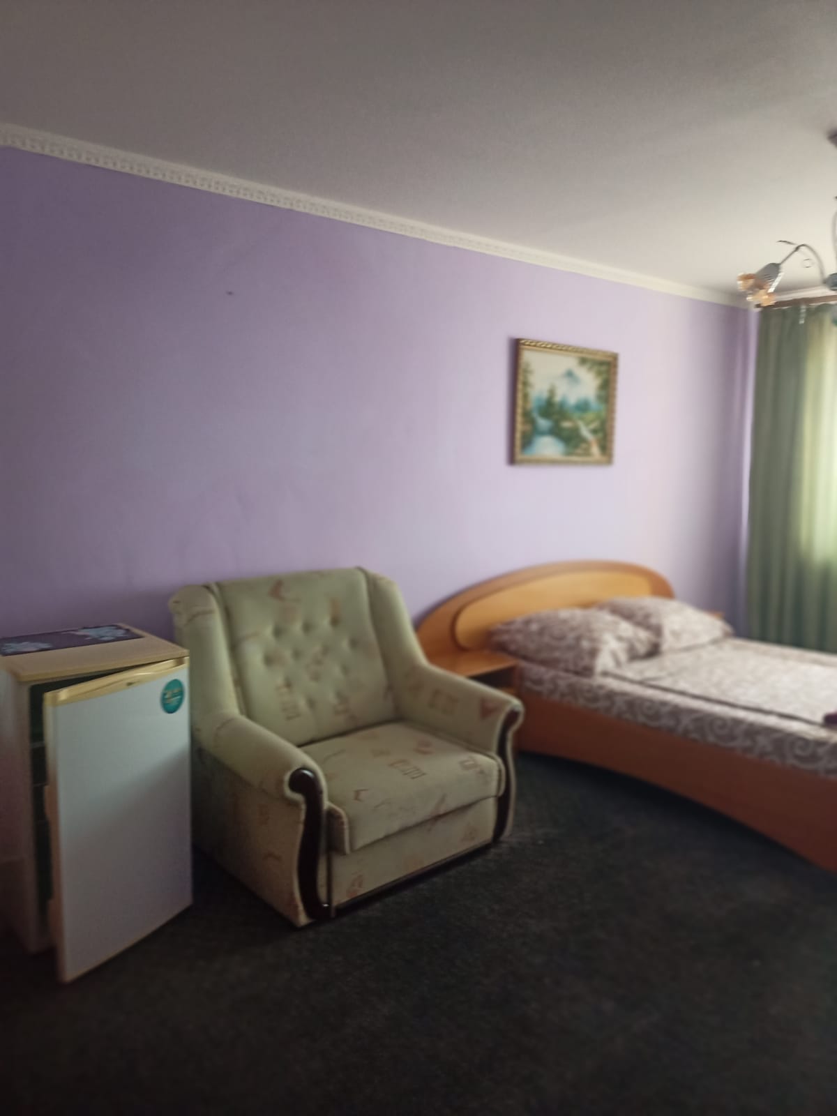 Двухместный номер с 1 кроватью и балконом, вид на море