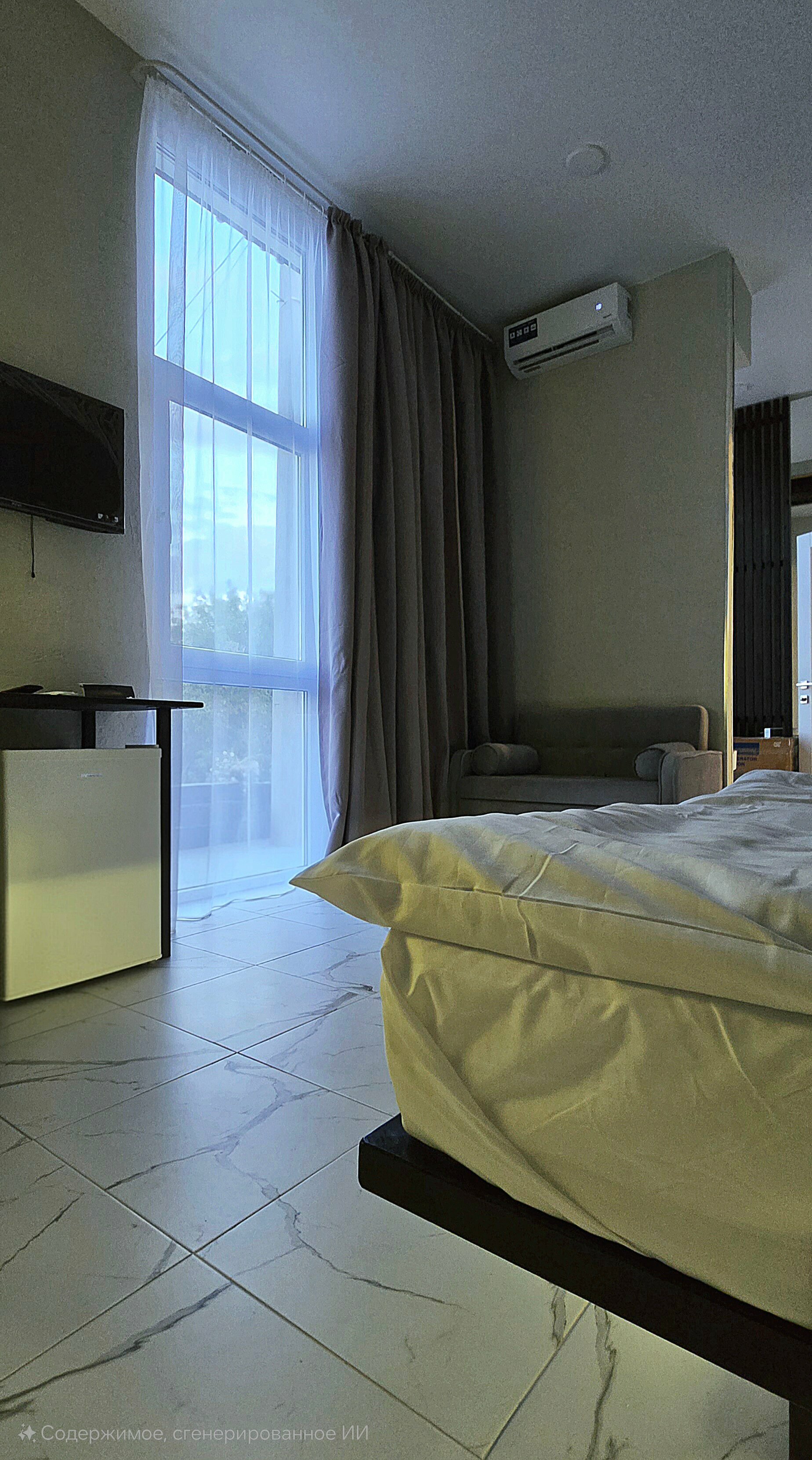 Двухместный номер с 1 кроватью и видом на горы