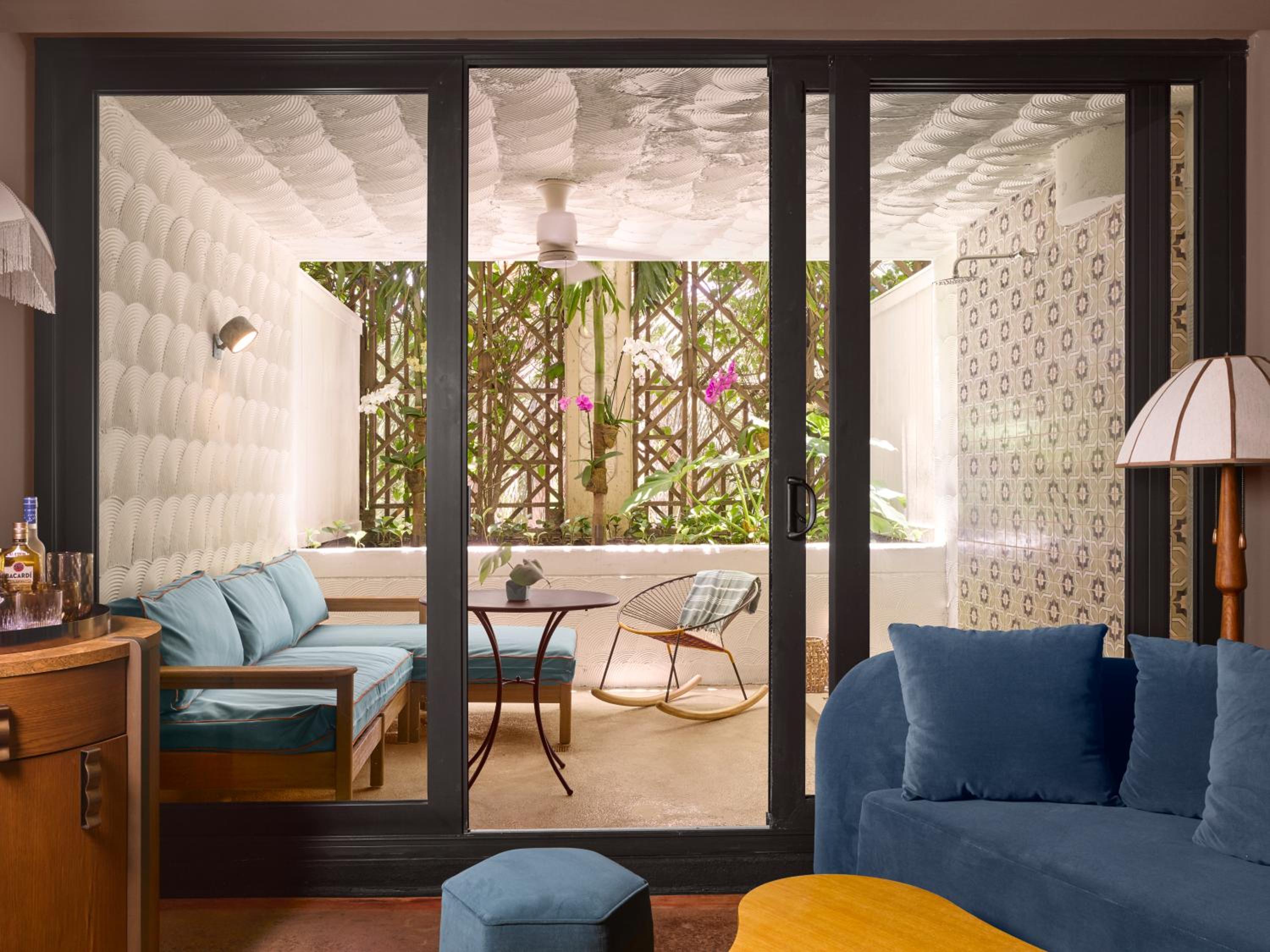 Studio with Garden View