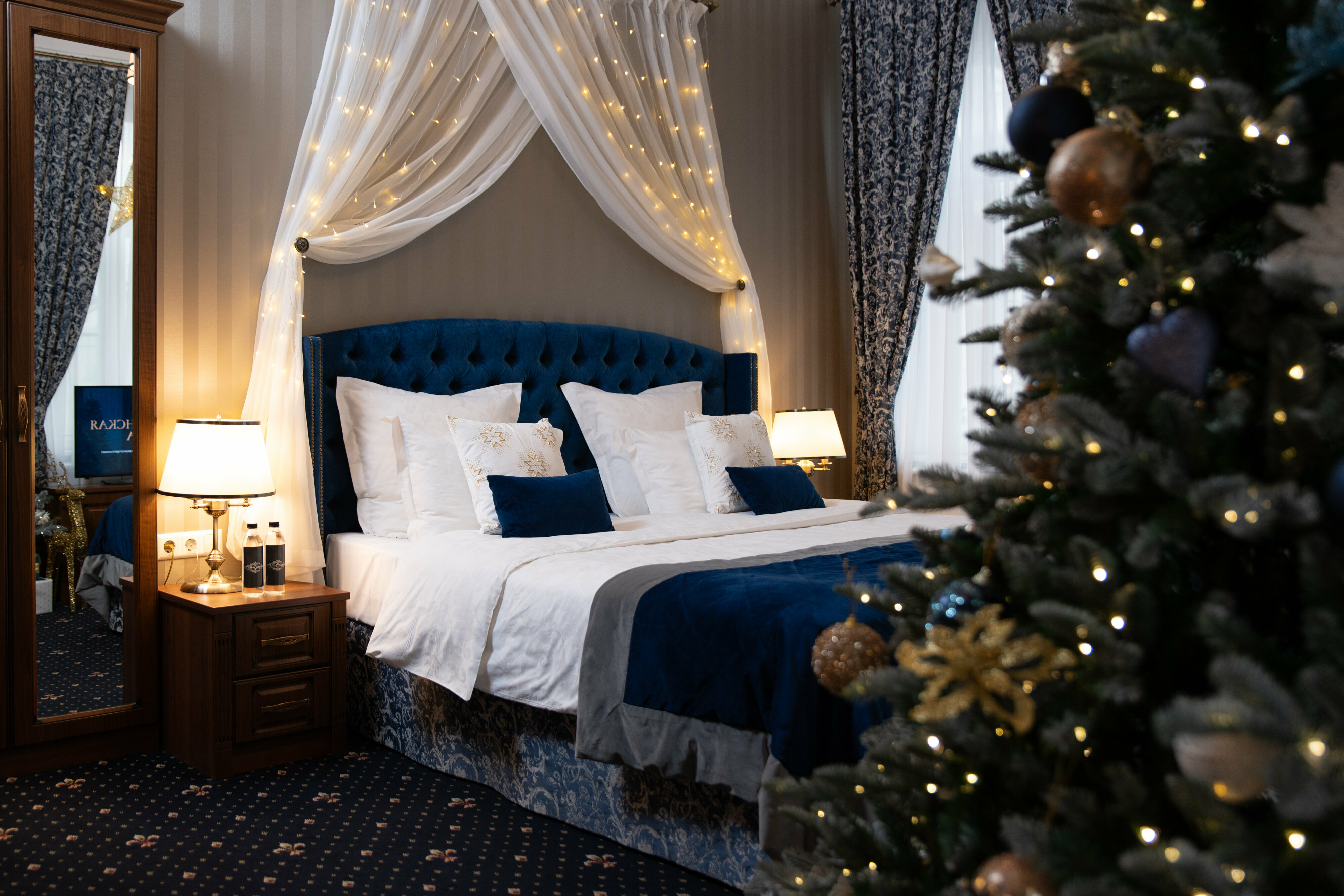 Видовой люкс с балконом "Рождественская сказка"