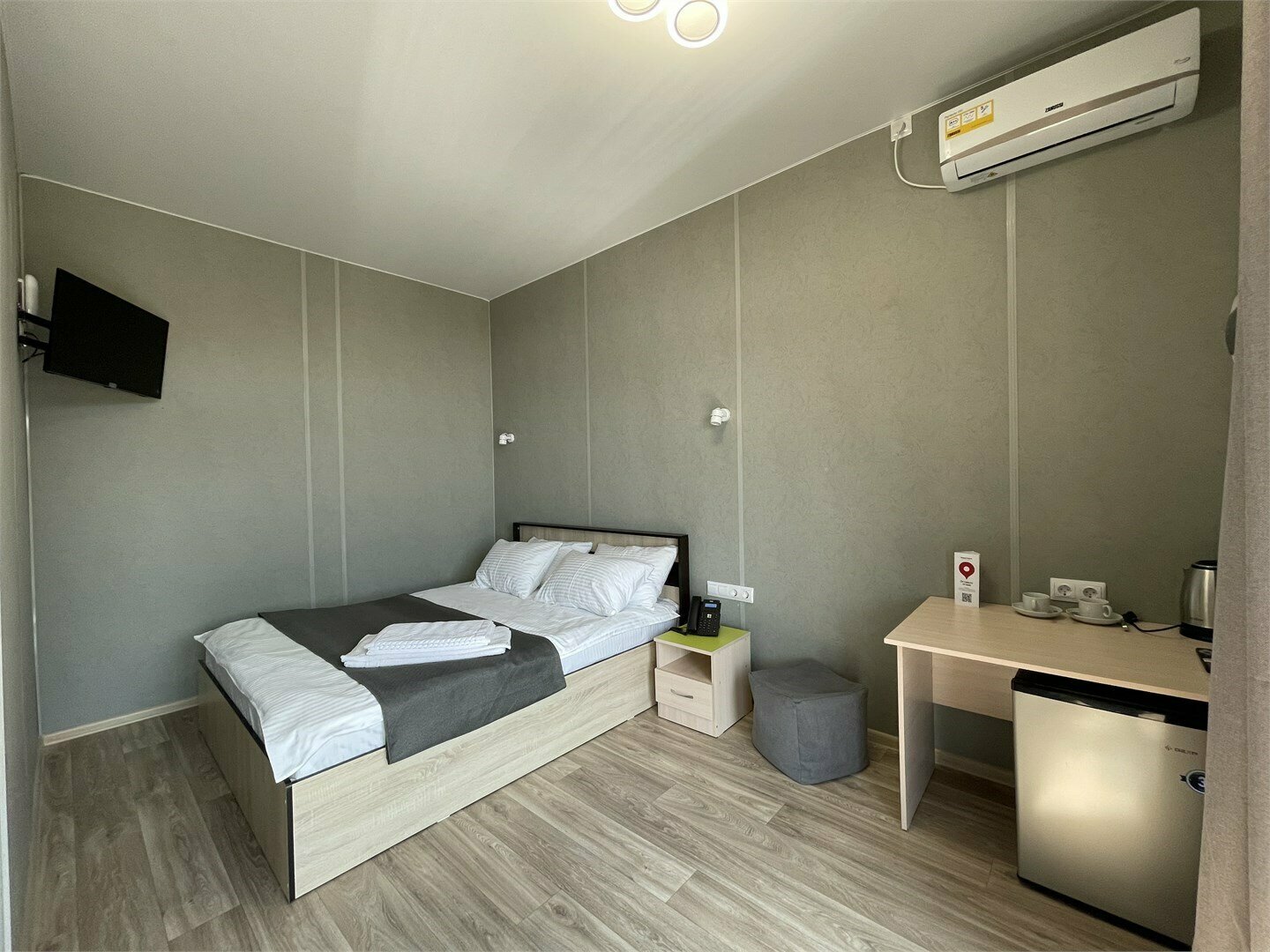 Двухместный номер с 1 кроватью и видом на парк