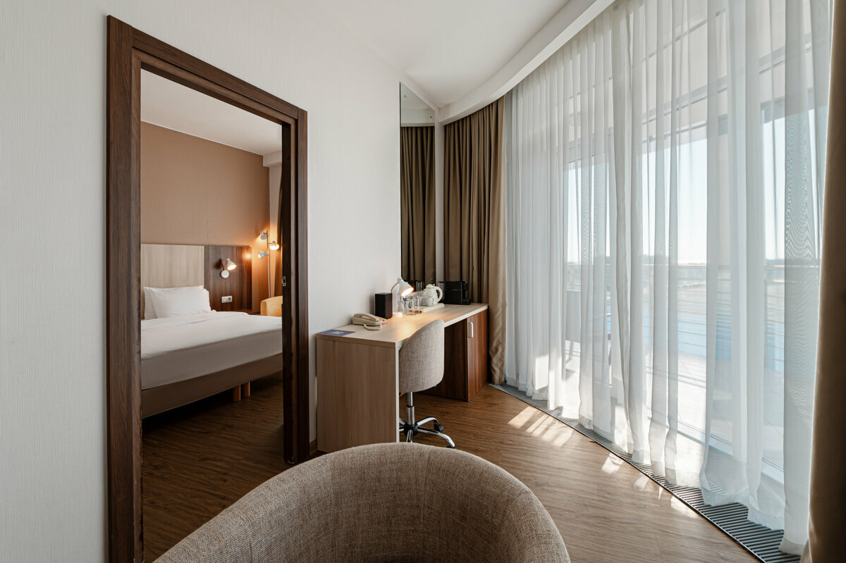 Семейный номер с видом на море