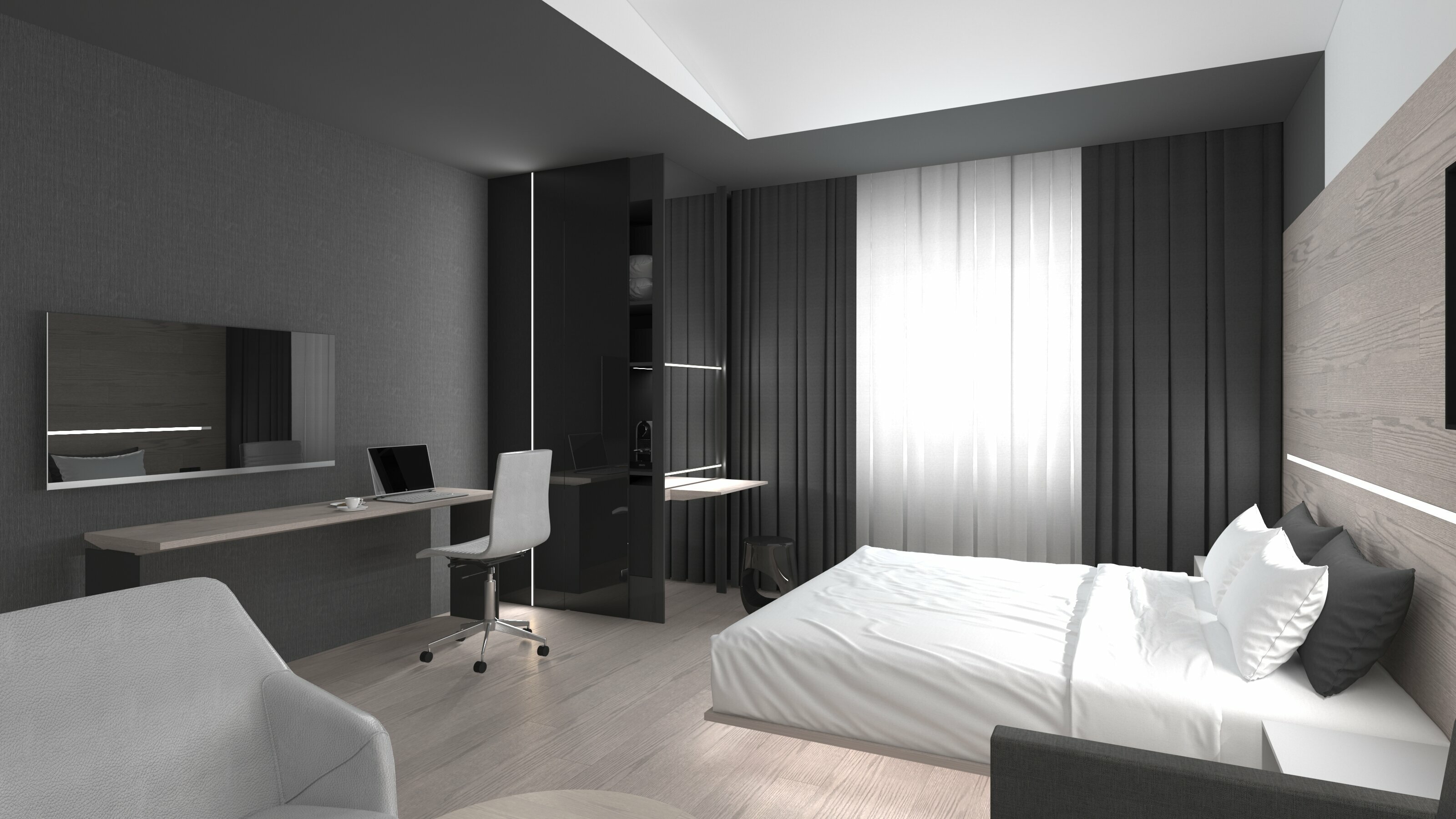 Полулюкс Borea с 1 кроватью king-size  (новый корпус Borea Suites)