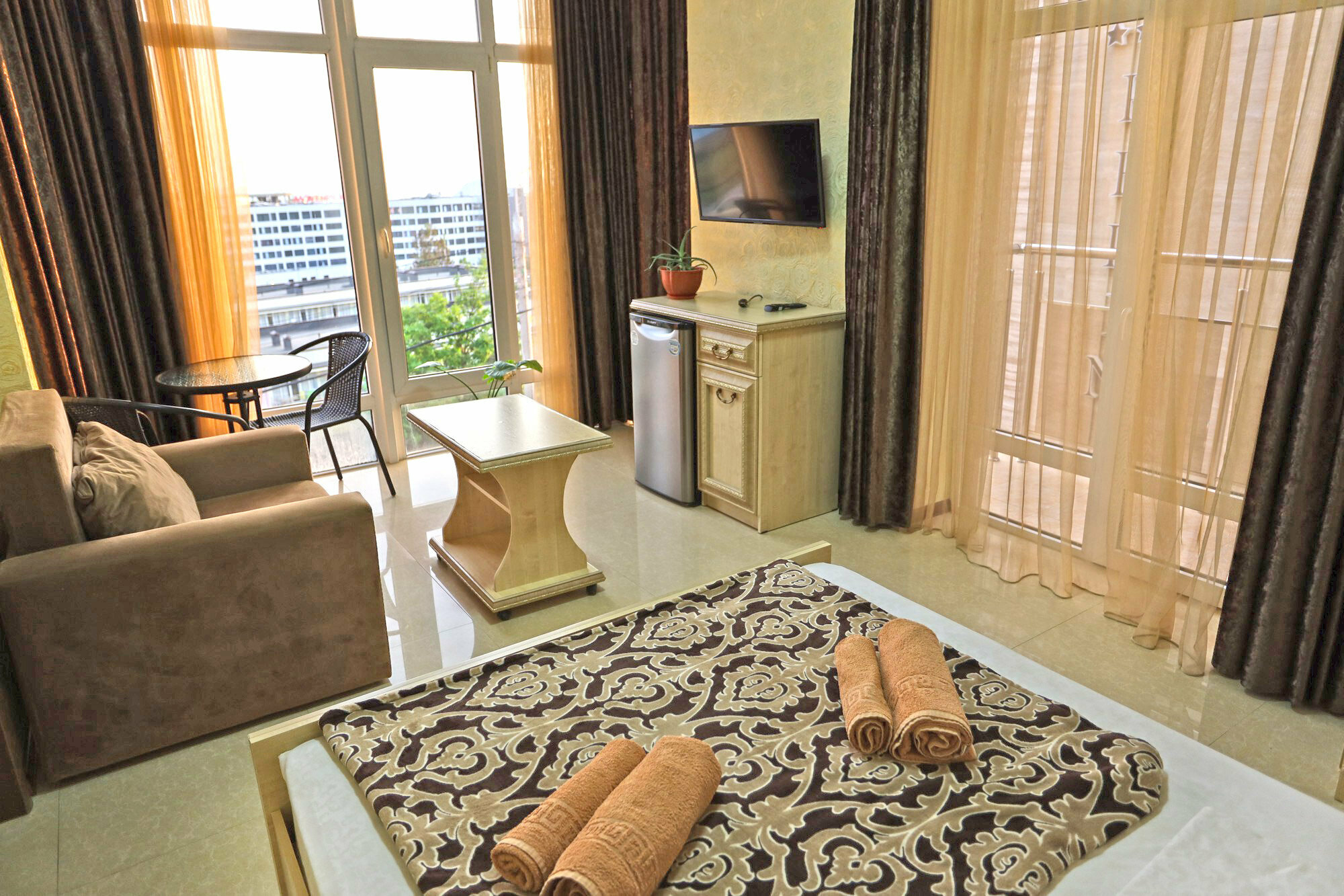 Трехместный номер Делюкс с видом на море