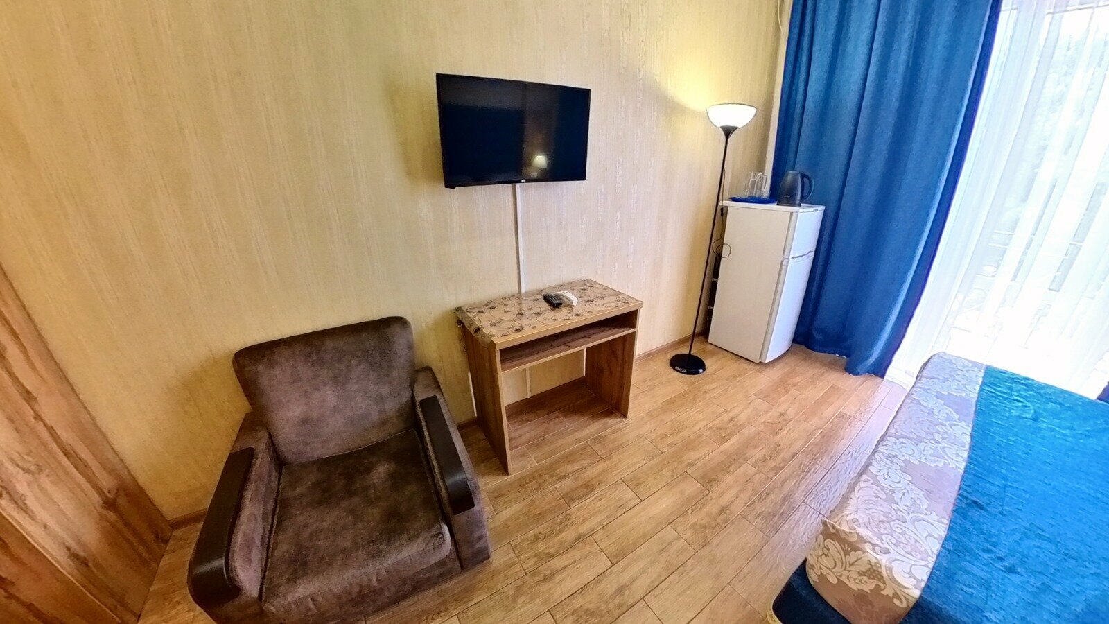 Двухместный номер Делюкс с 1 кроватью и балконом