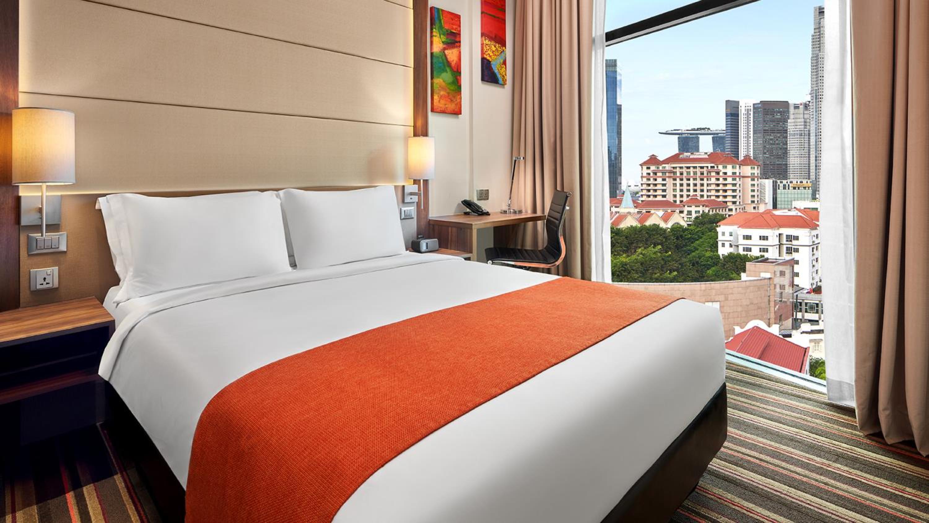 Standard Queen Room with MBS View and Free Breakfast - Top Floor