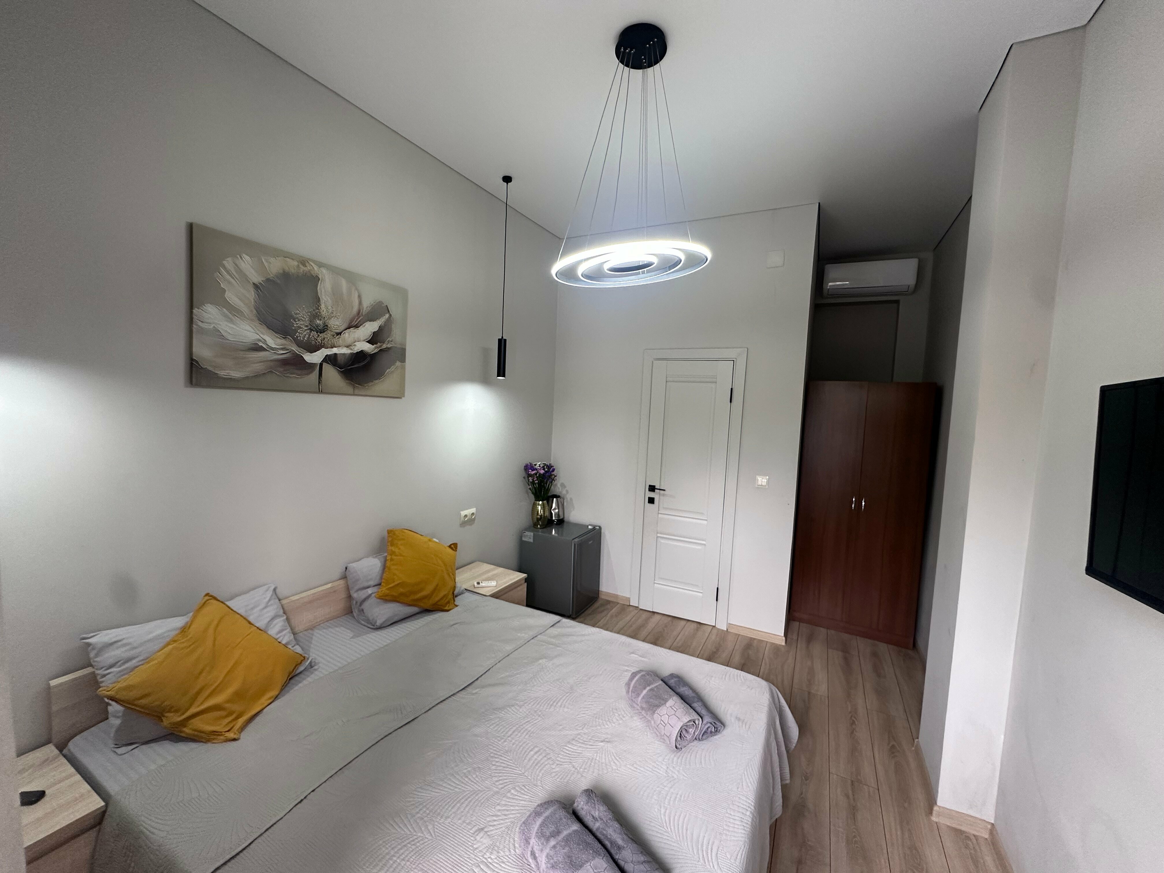 Двухместный номер с 1 кроватью и собственной ванной комнатой