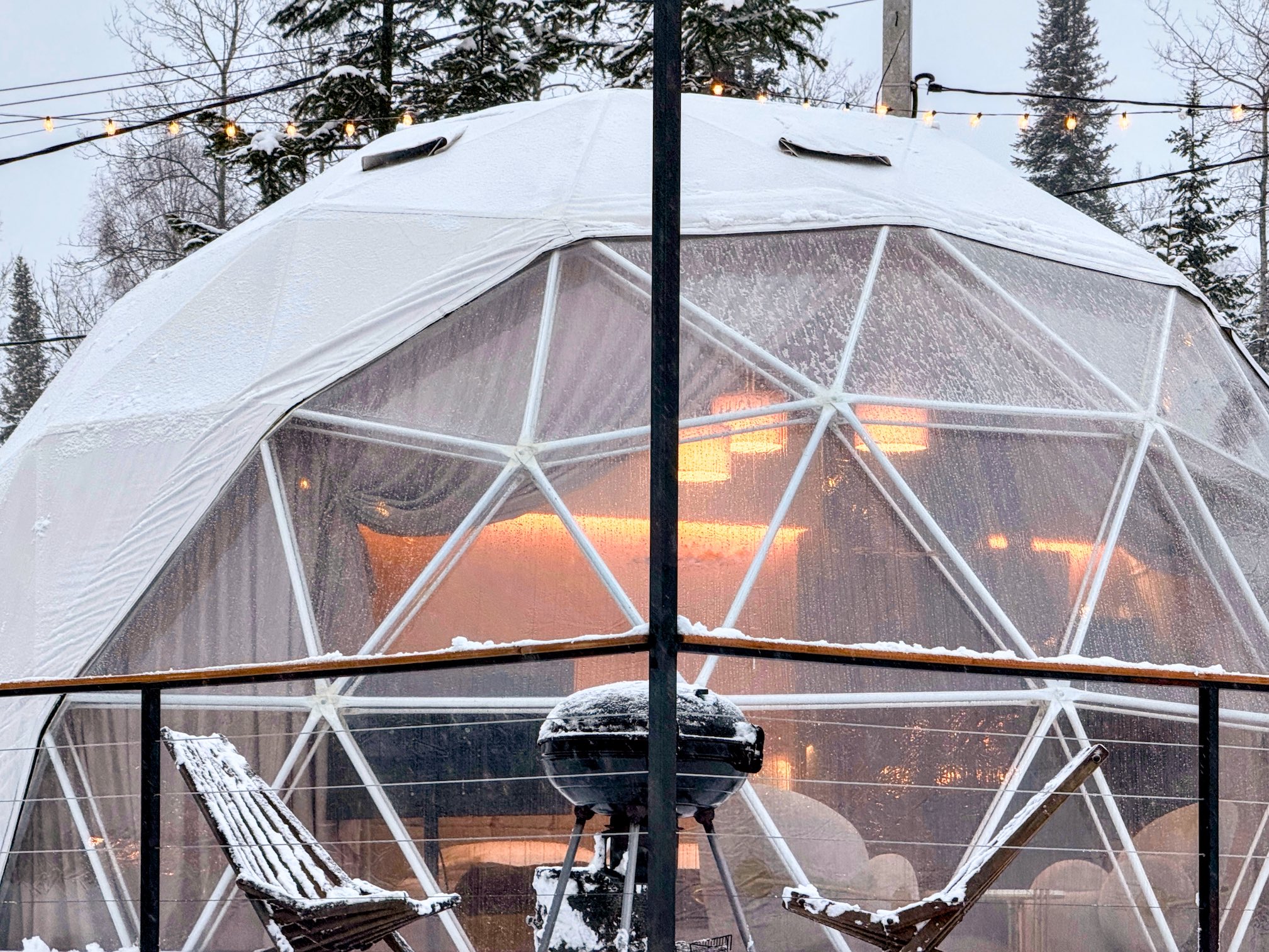 Купольный дом «MOUNTAIN» на 4 гостя