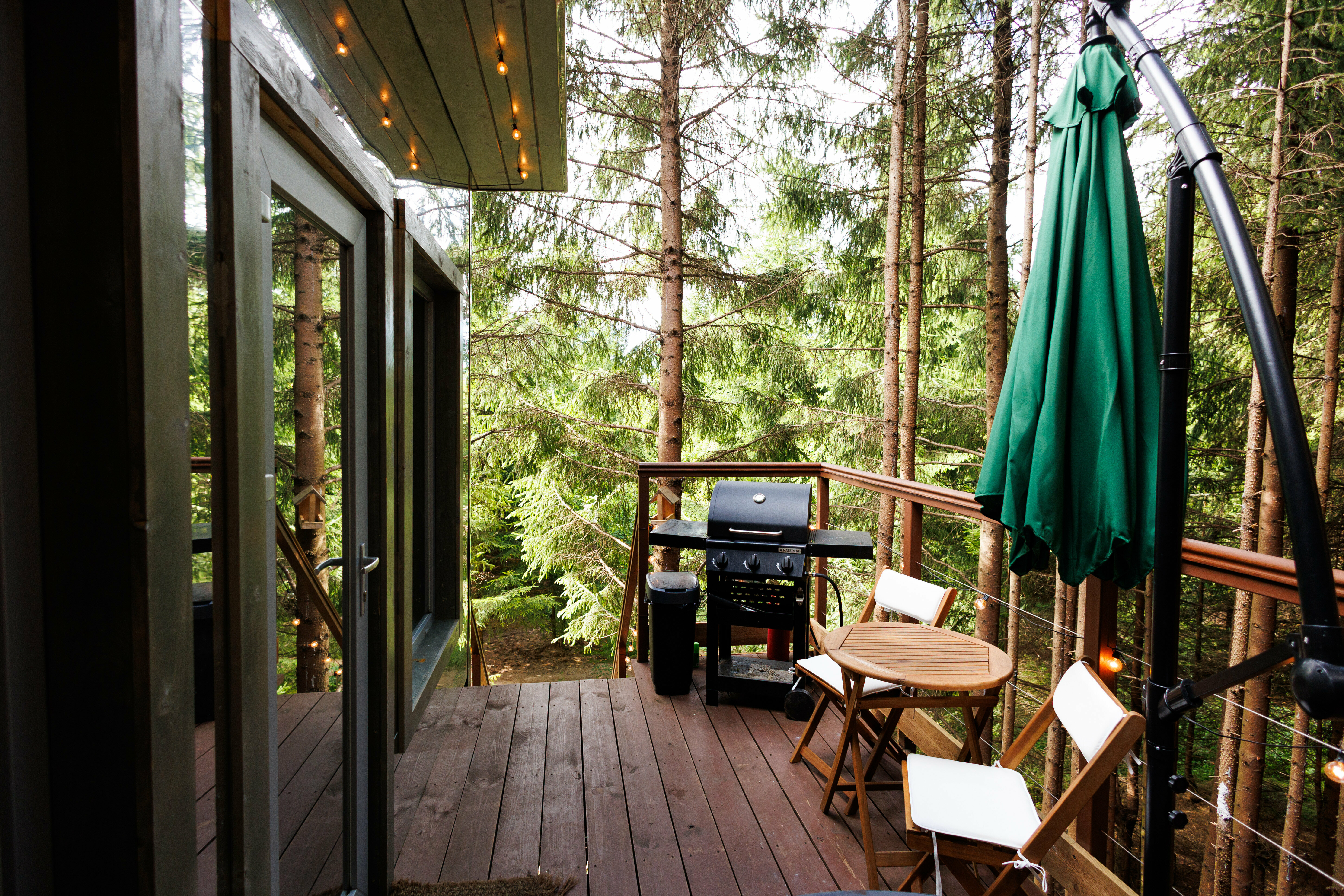 Зеркальный дом на дереве Романтик