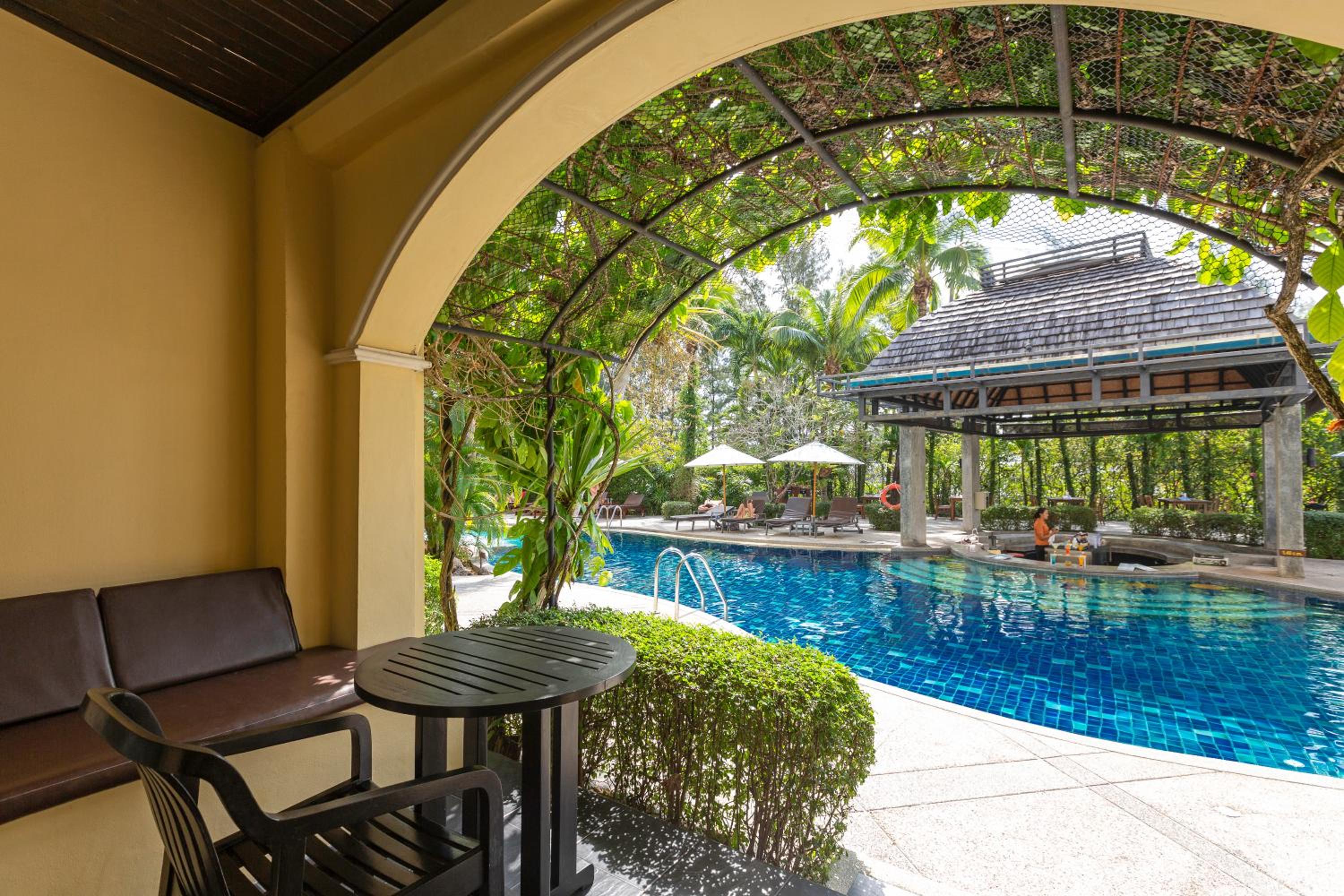 Studio with Pool View