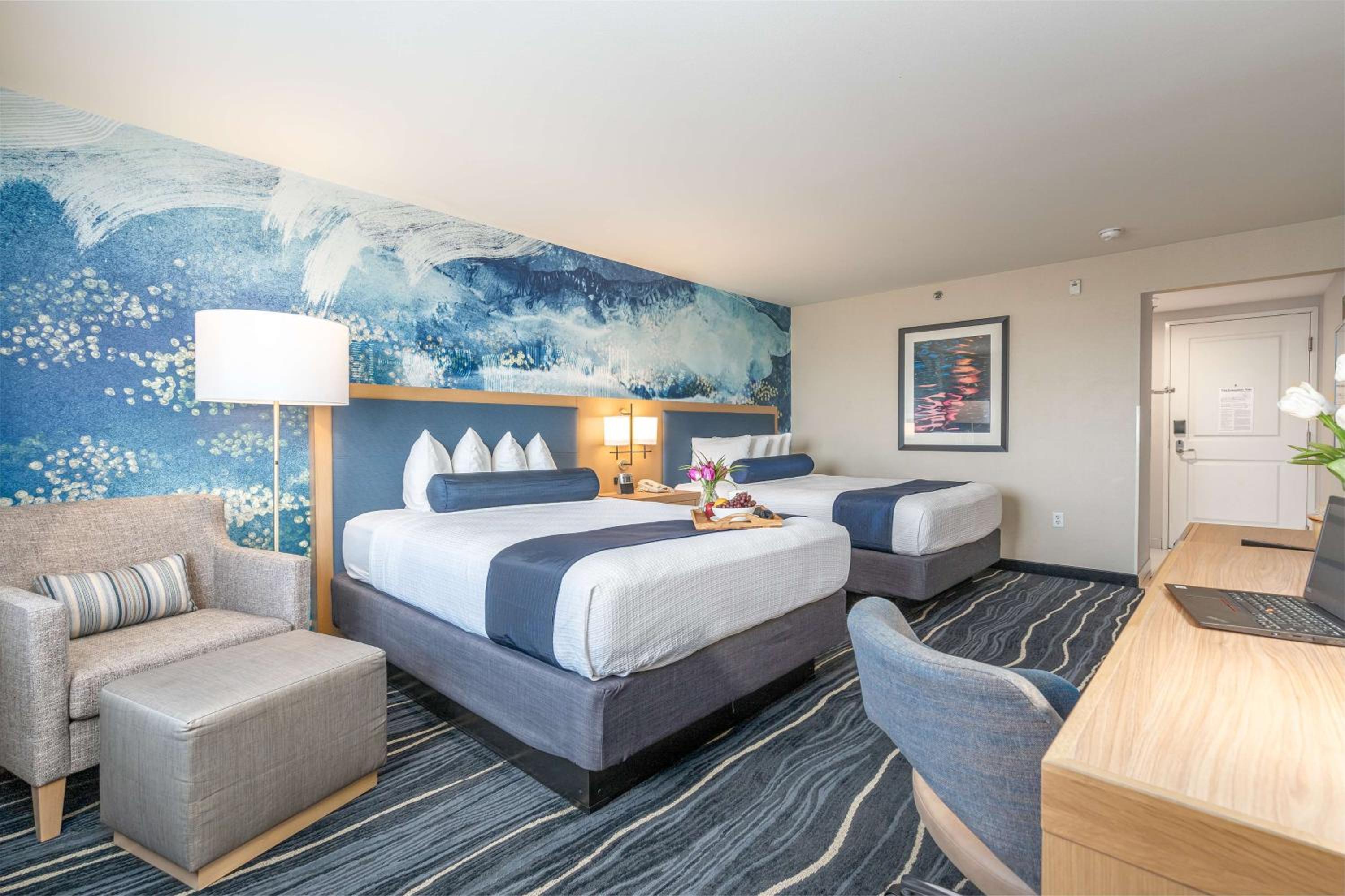 Queen Room with Two Queen Beds and Work Desk - Non-Smoking