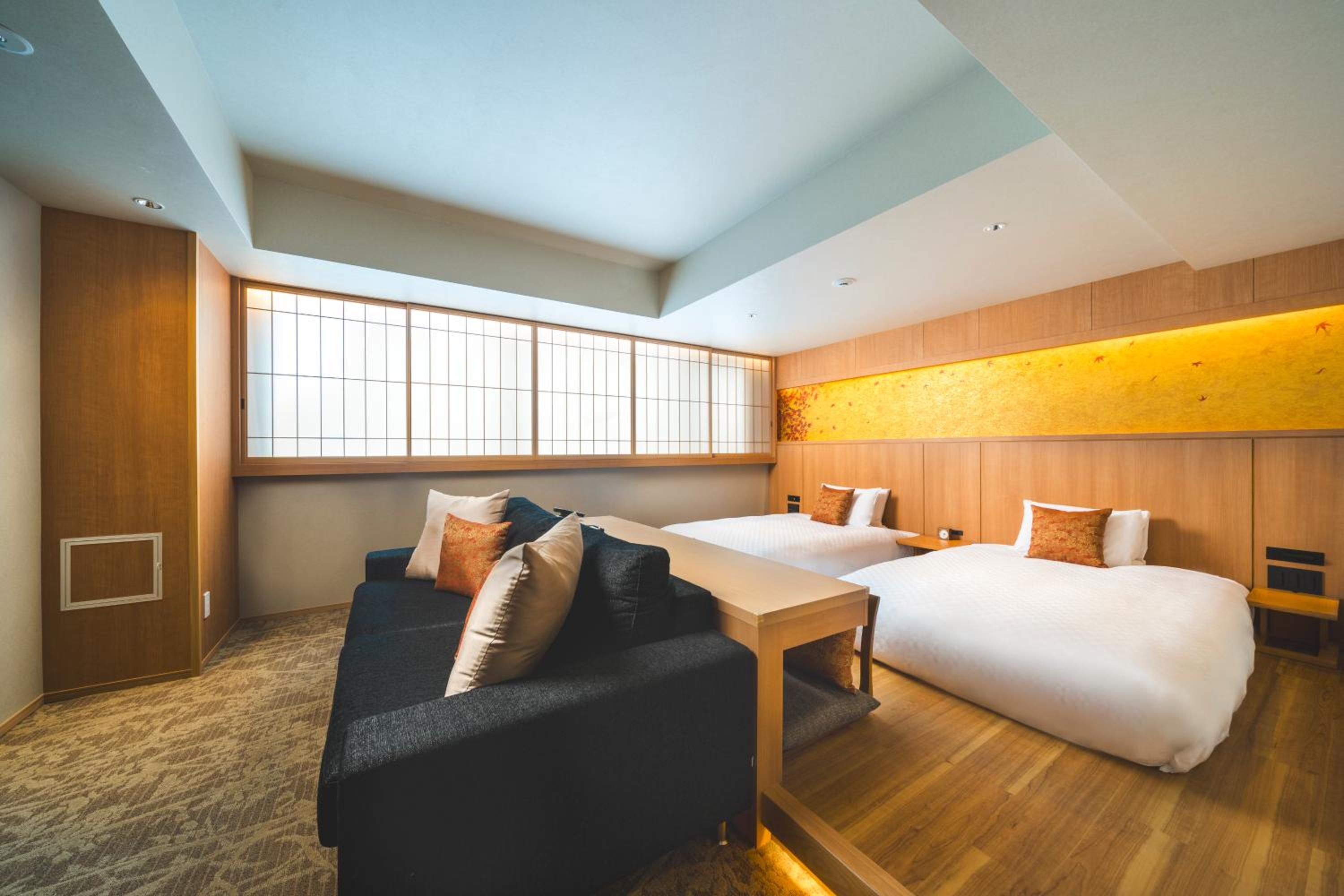 Premier Room with Two Double Beds and Sofa Bed - Non-Smoking