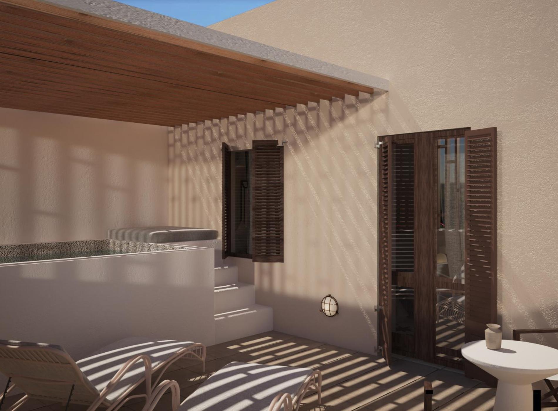 Deluxe double room with Sea View and Outdoor Hot Tub