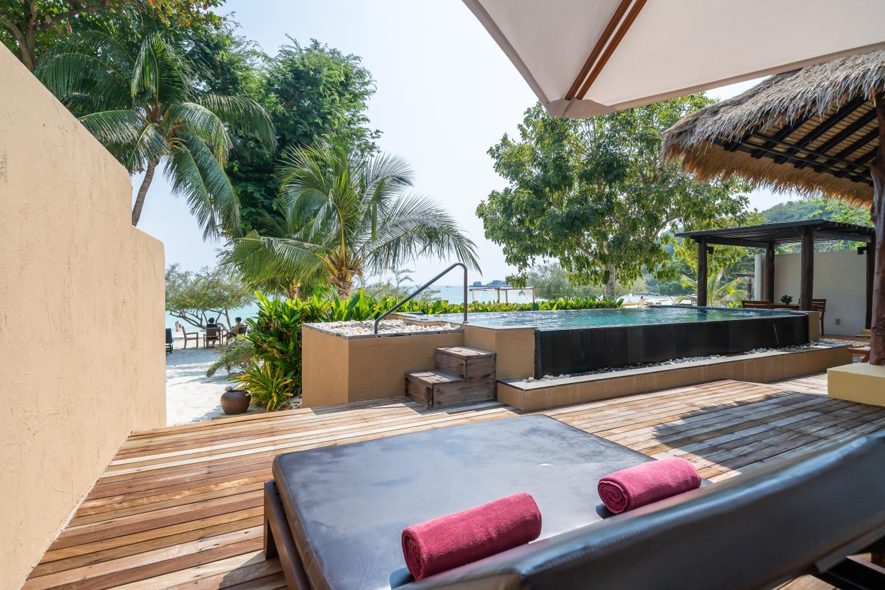Beach Front Villa with Private Pool