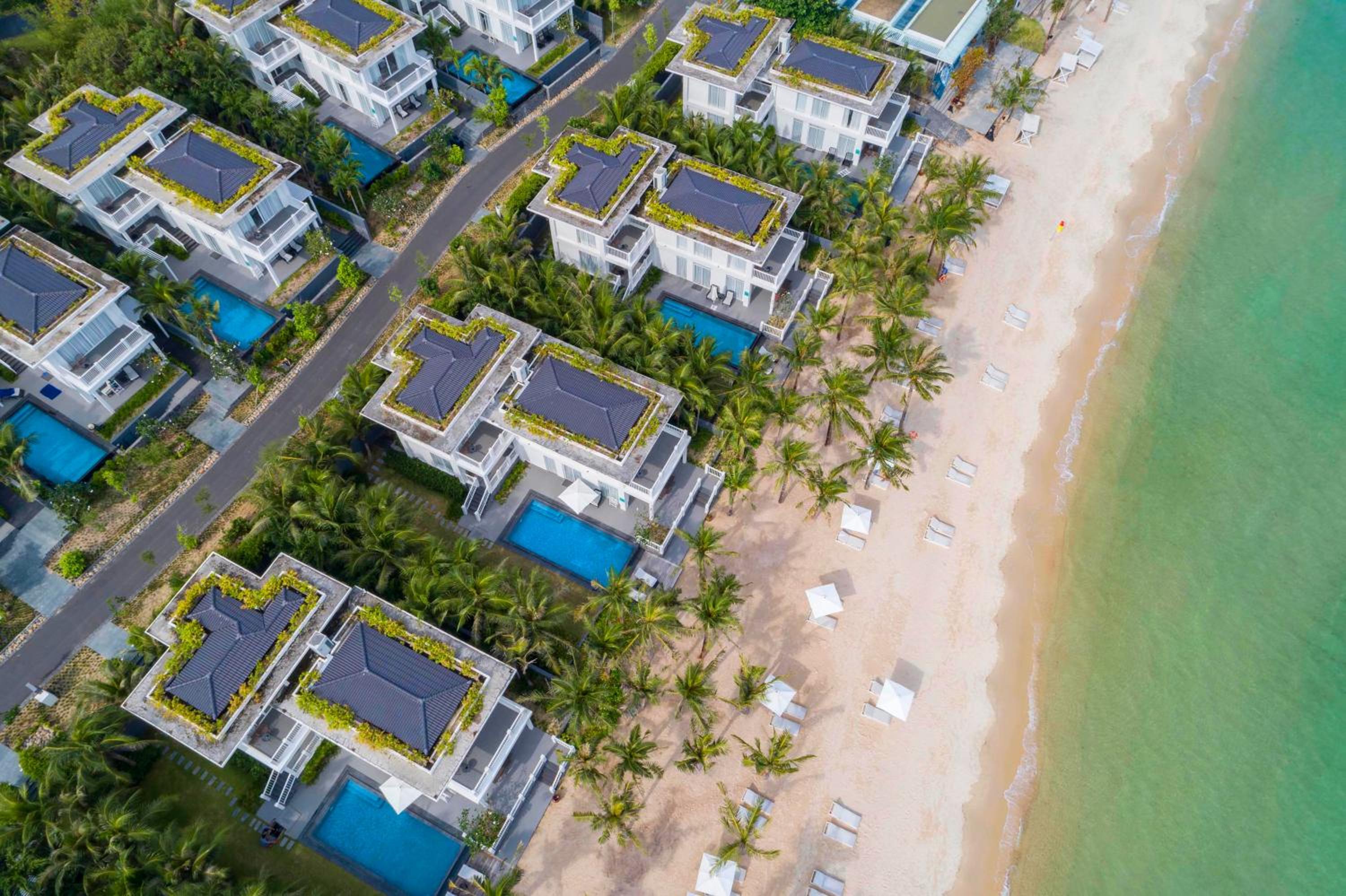 Three-Bedroom Beachfront Villa with Private Pool