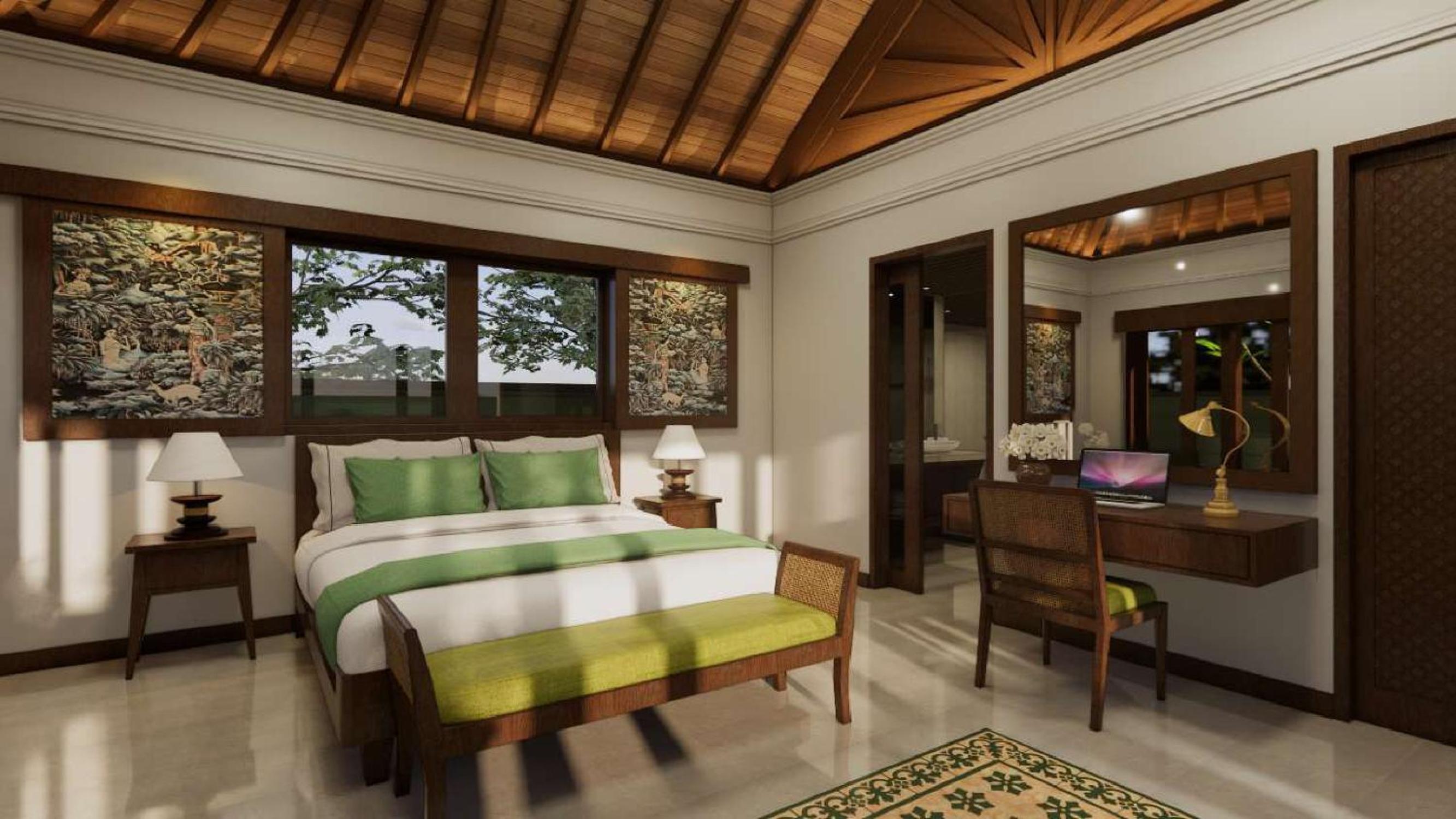 One Bedroom Pool Villa with Rice Field View