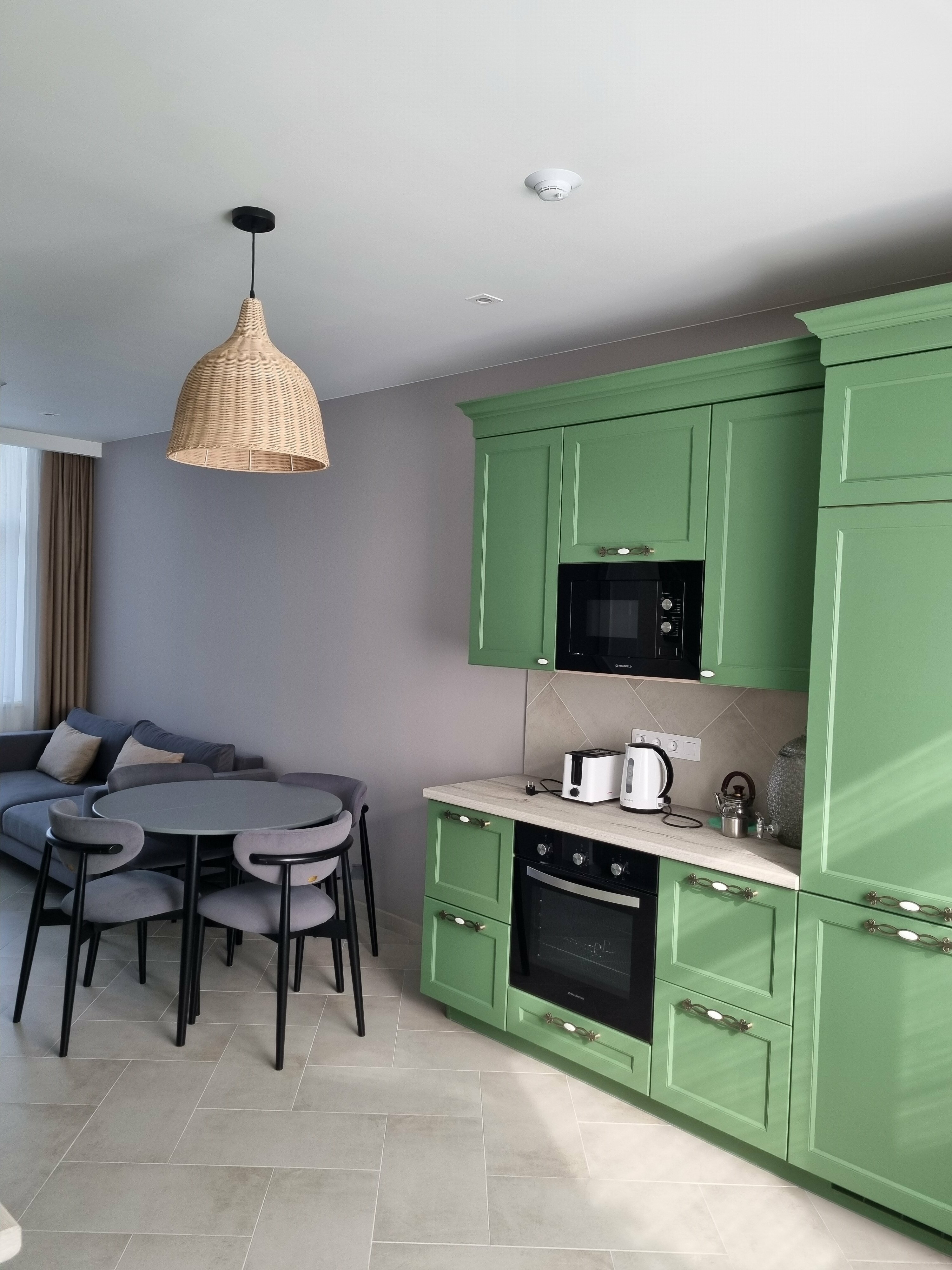 №1 двухкомнатный с кухней