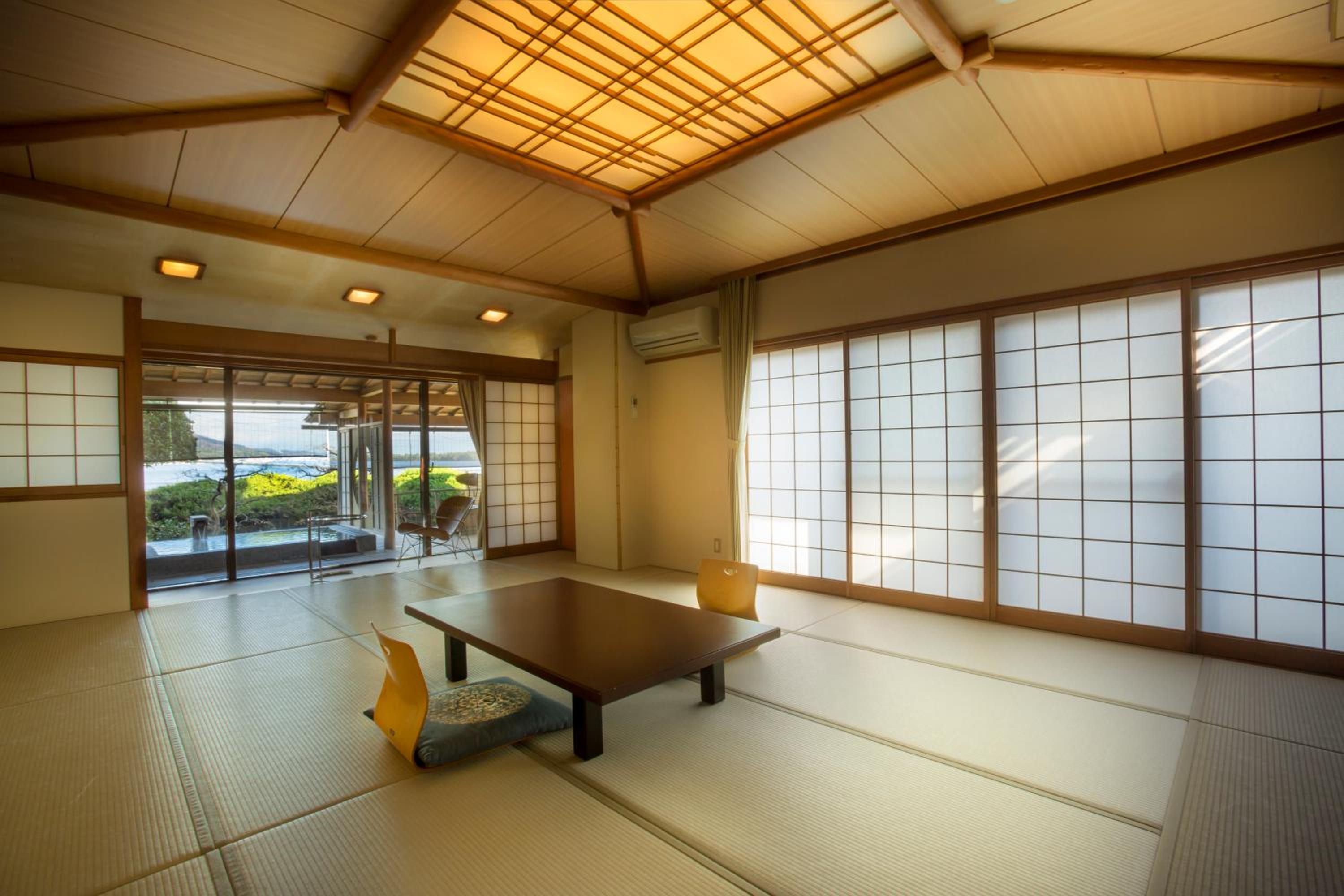 Japanese-Style Room with Open-Air Bath