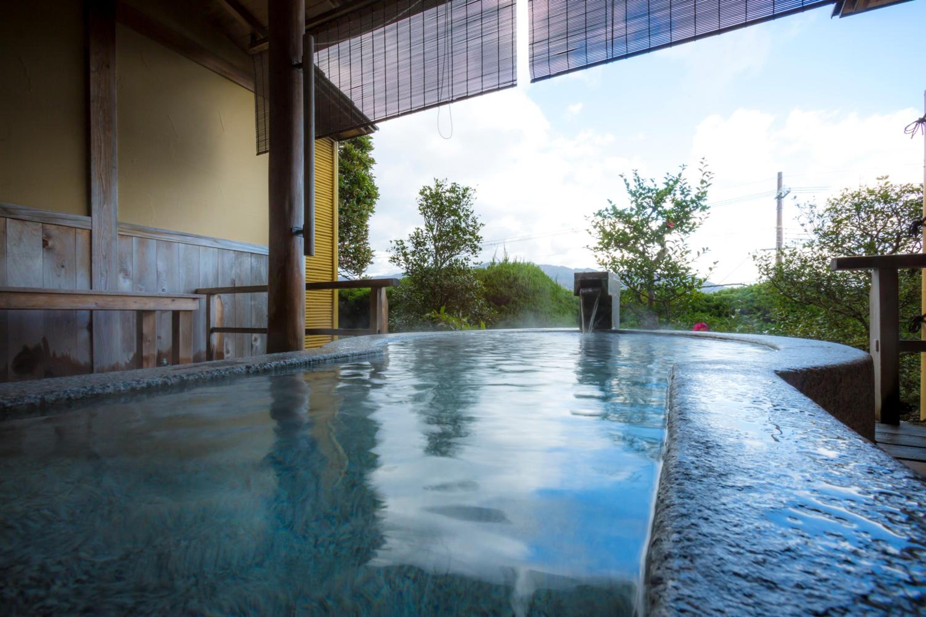 Japanese-Style Room with Open-Air Bath