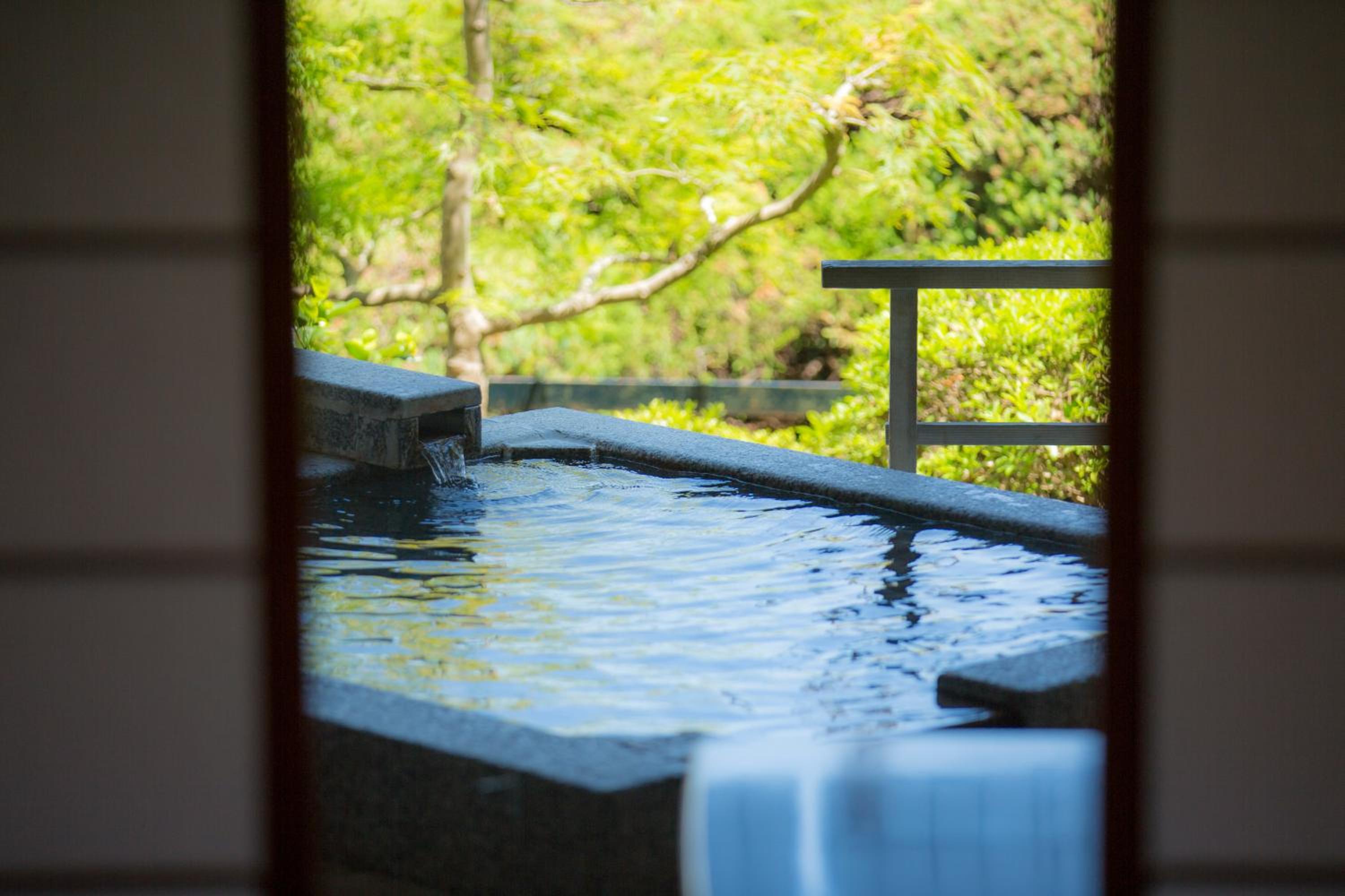 Japanese-Style Room with Open-Air Bath